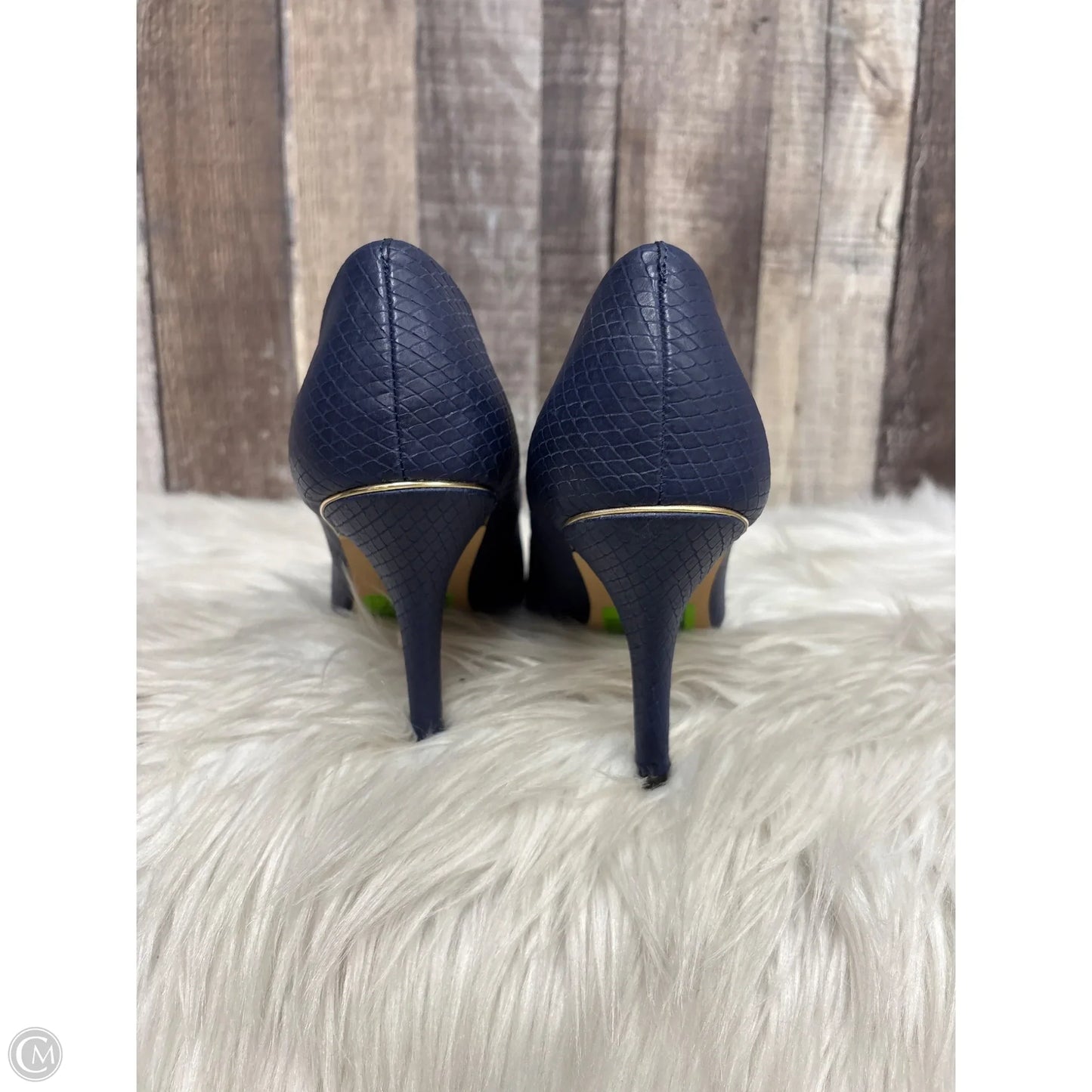 Shoes Heels Stiletto By Marc New York In Navy, Size: 6