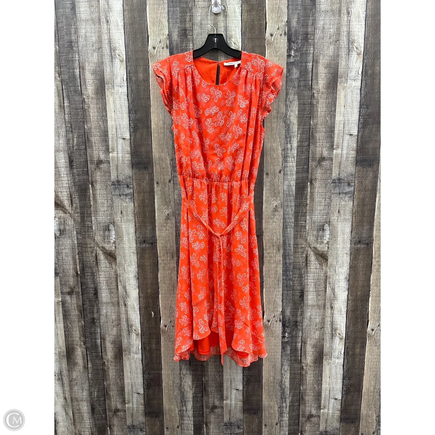 Dress Casual Midi By Collective Concepts In Orange, Size: L