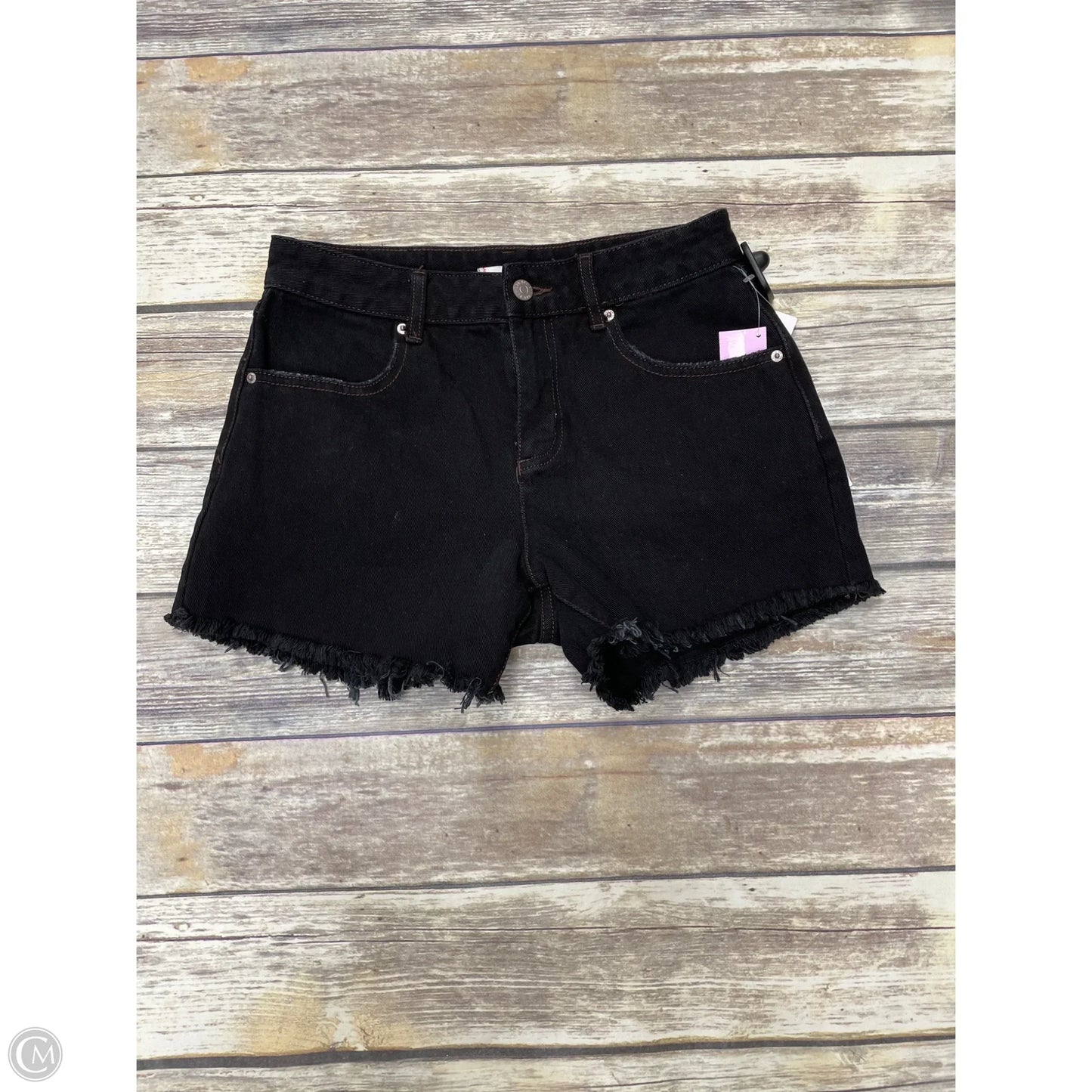 Shorts By Bdg In Black Denim, Size: 4