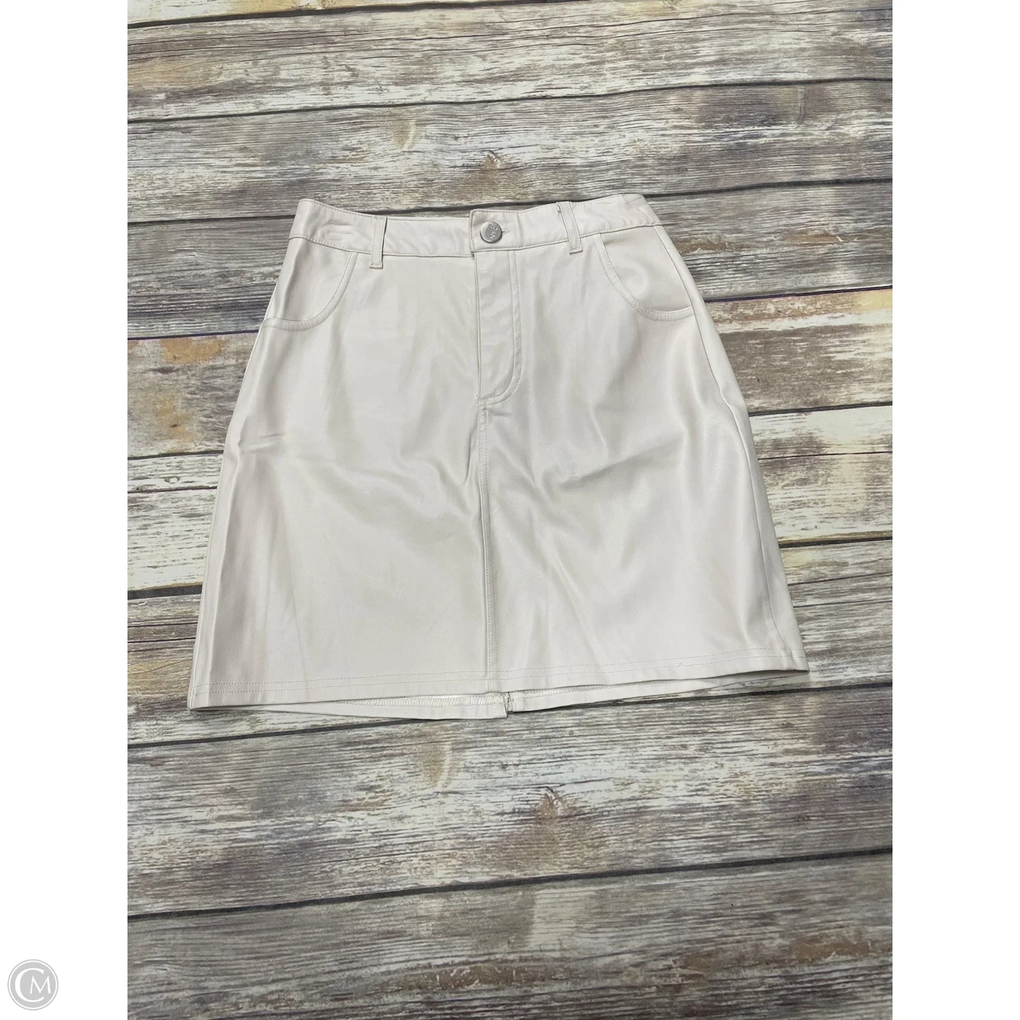 Skirt Midi By Madden Nyc In Cream, Size: S