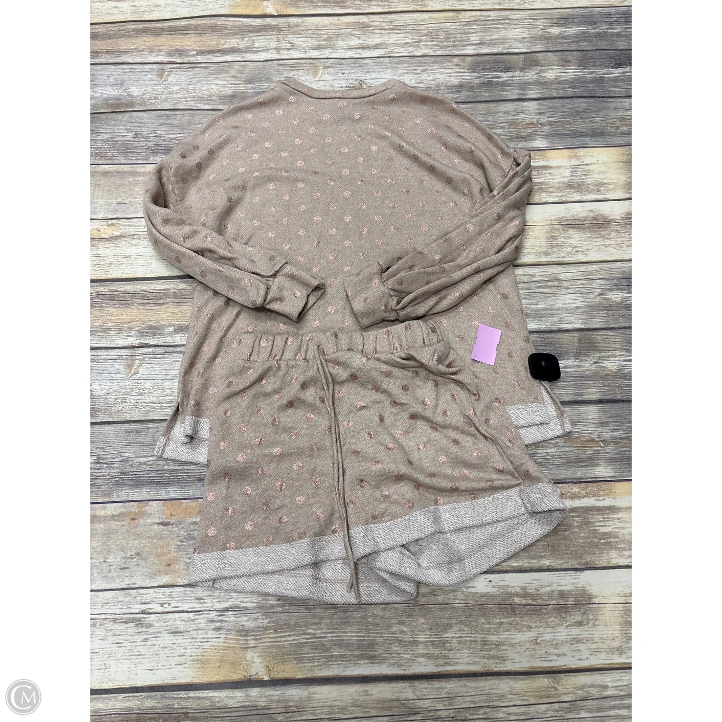 Shorts Set By Cme In Polkadot Pattern, Size: S
