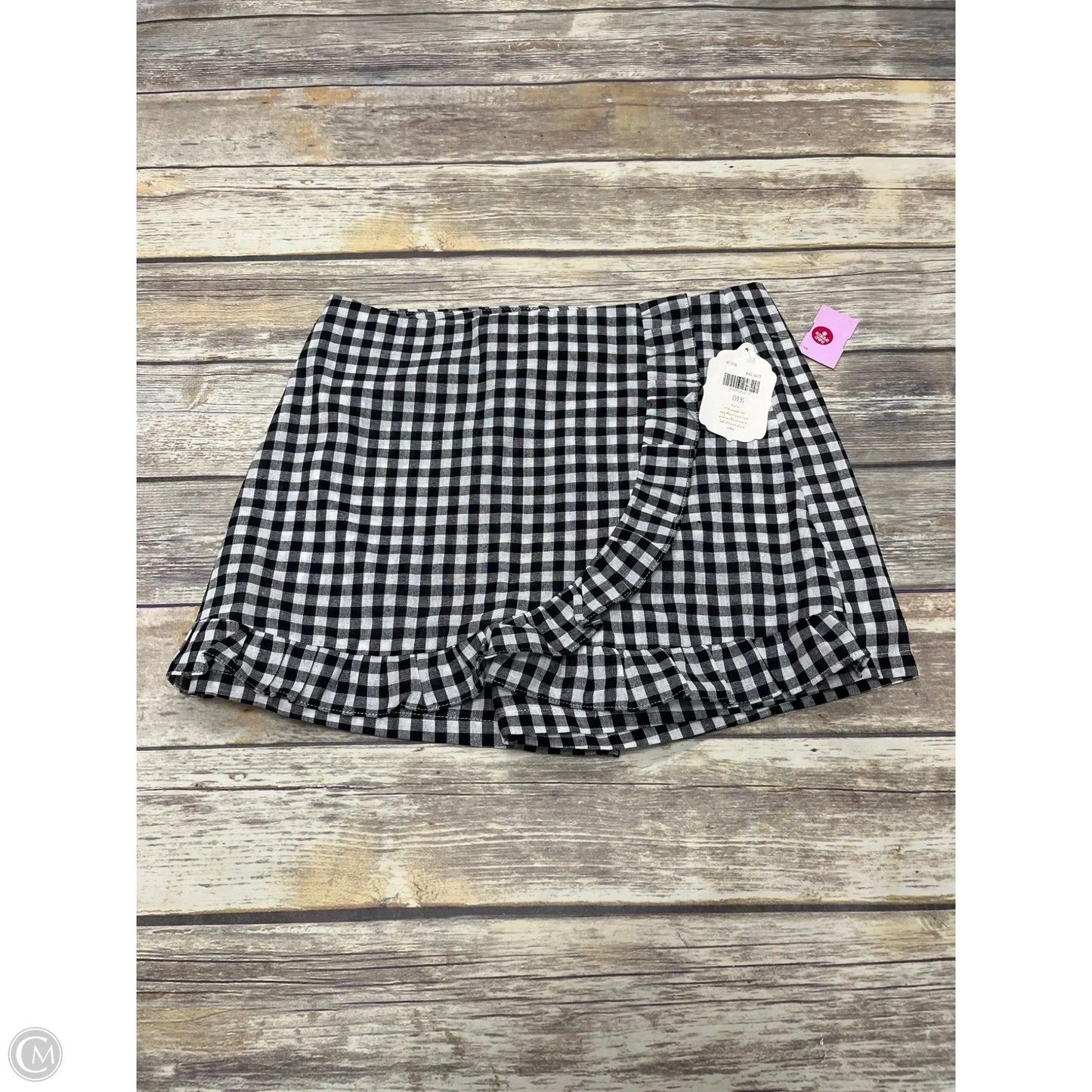 Skirt Midi By Altard State In Black & White, Size: L