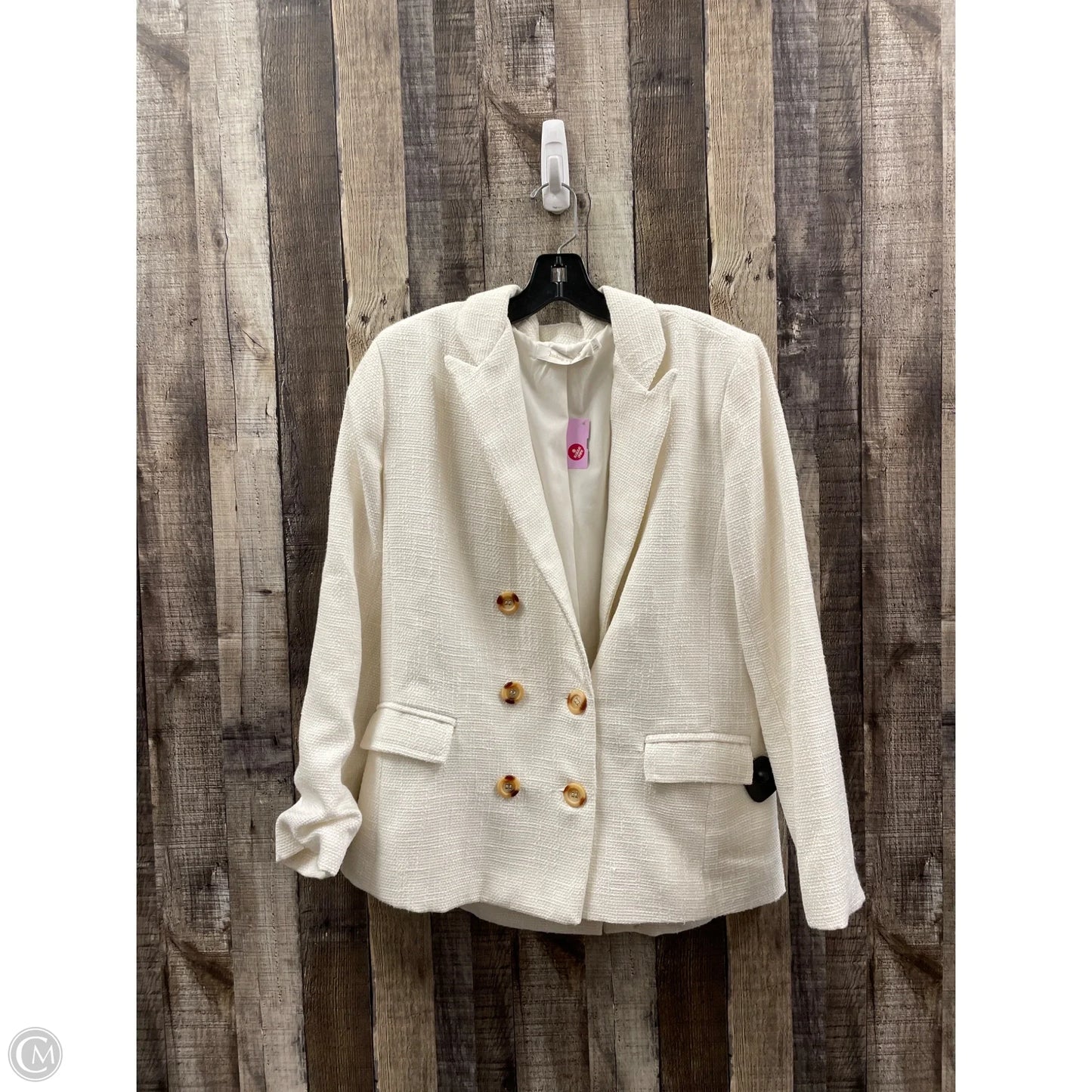 Blazer By Bishop + Young In White, Size: L