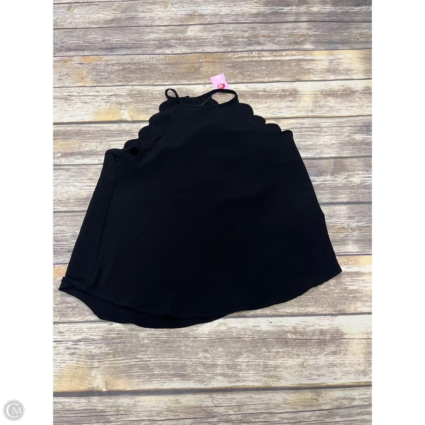 Top Sleeveless By Mine In Black, Size: S