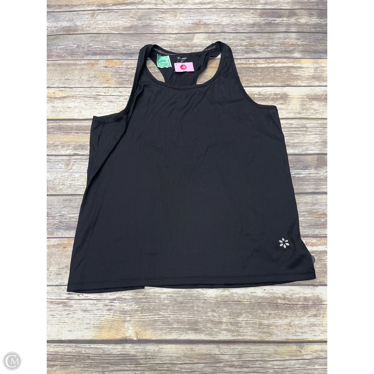 Athletic Tank Top By Nine West In Black, Size: 3x