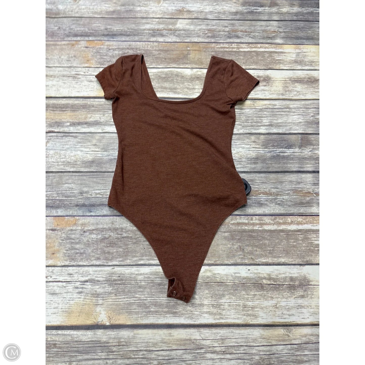 Bodysuit By American Eagle In Brown, Size: Xs