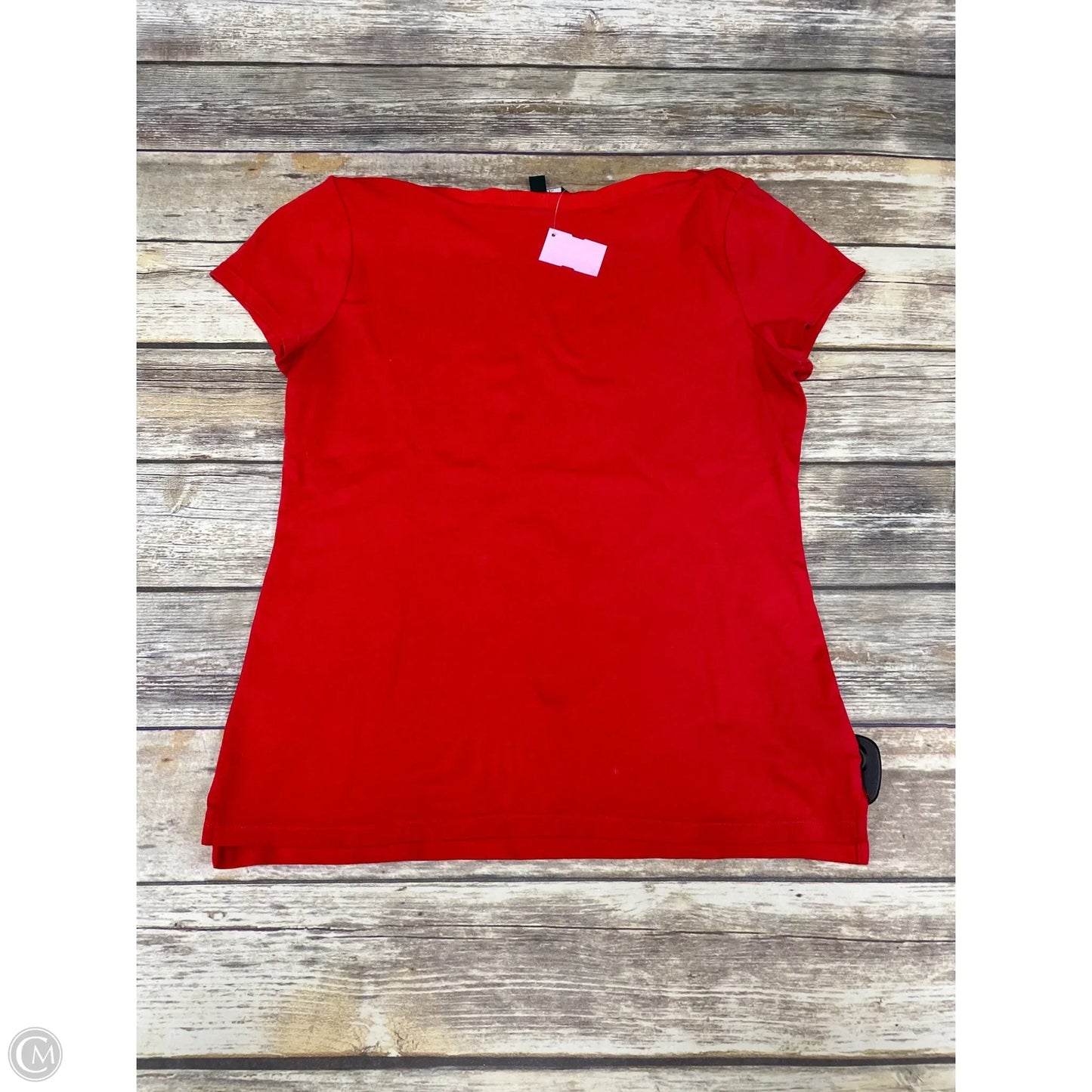 Top Short Sleeve By Ralph Lauren In Red, Size: Xl