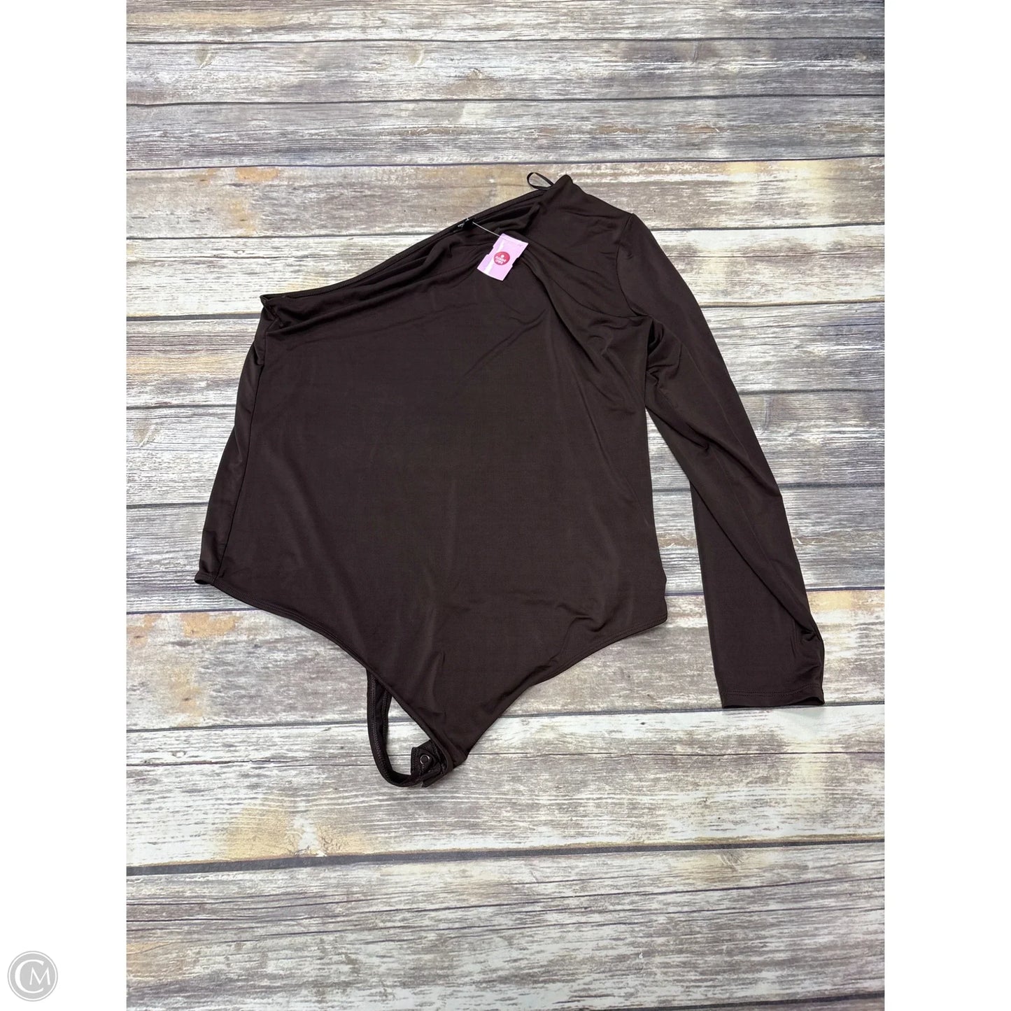 Bodysuit By Express In Brown, Size: Xl