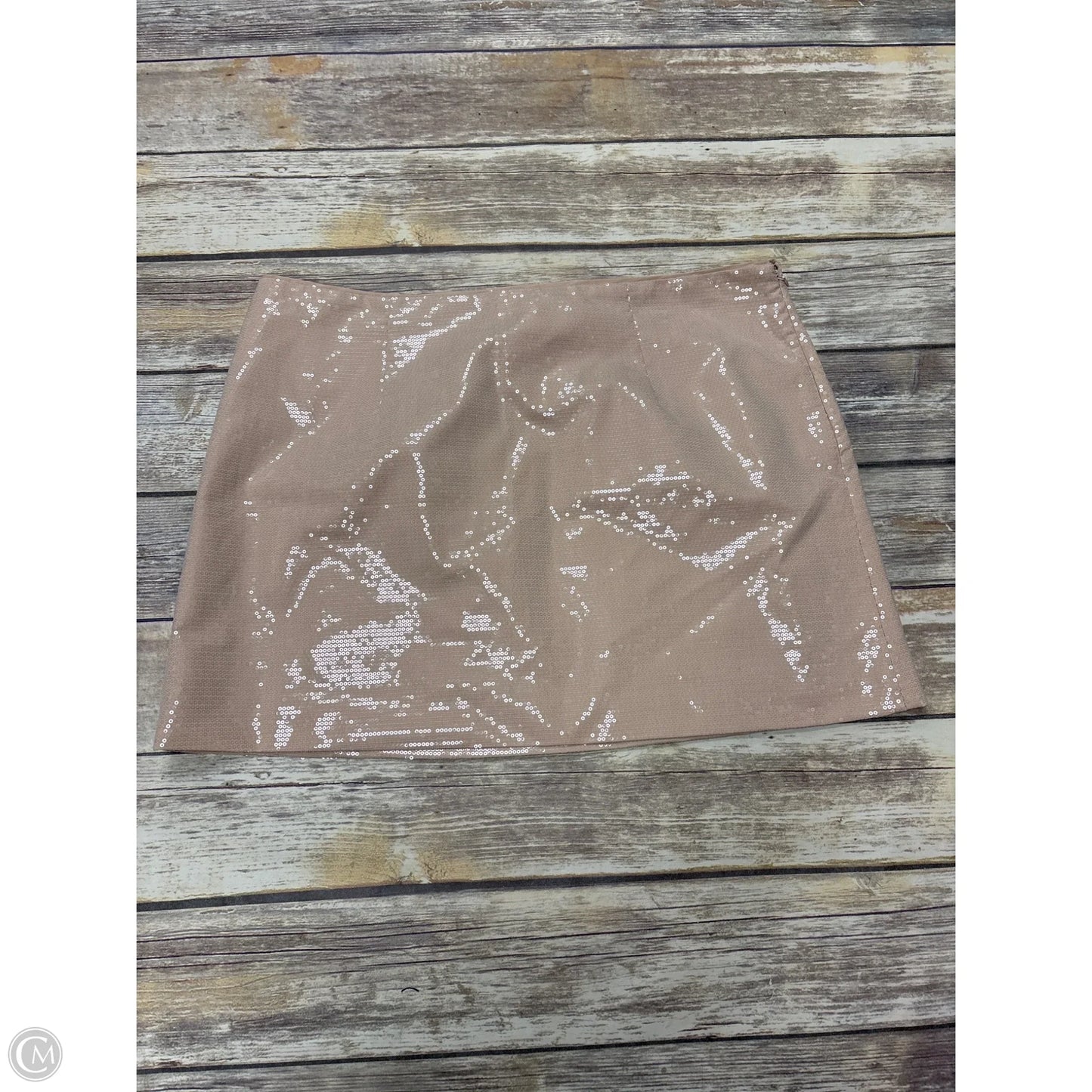 Skirt Midi By A New Day In Tan, Size: 16