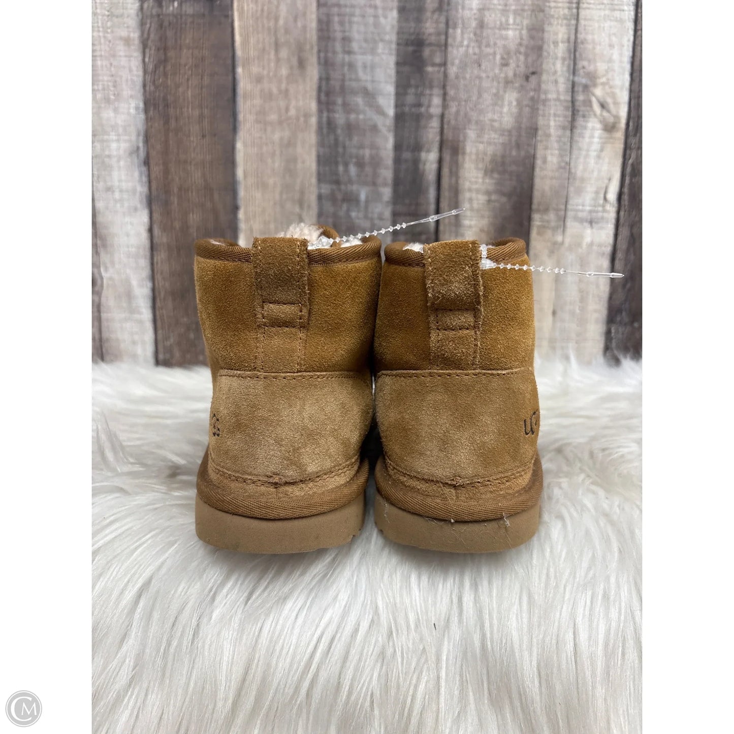 Boots Designer By Ugg In Tan, Size: 5