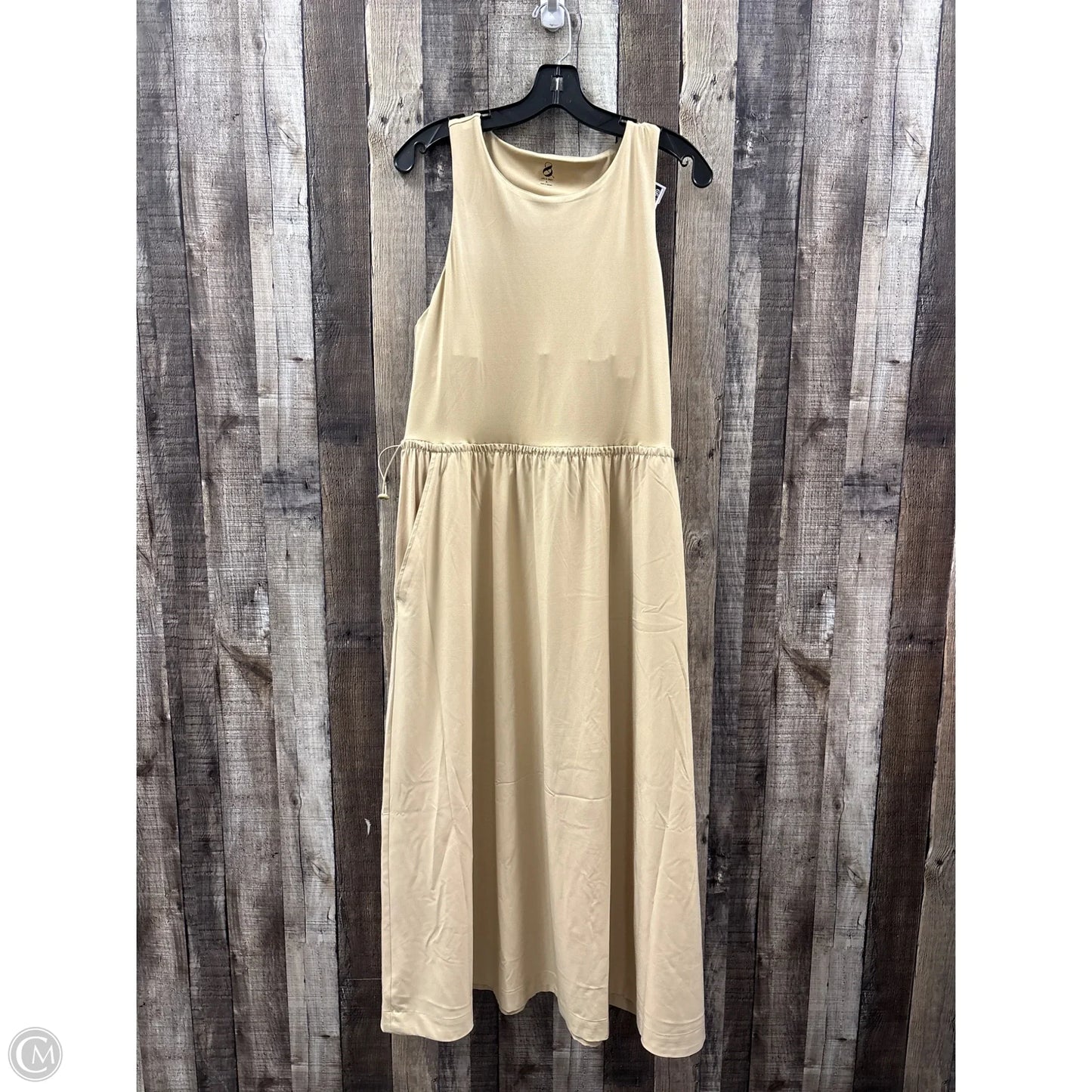 Dress Casual Maxi By Lou And Grey In Tan, Size: XL
