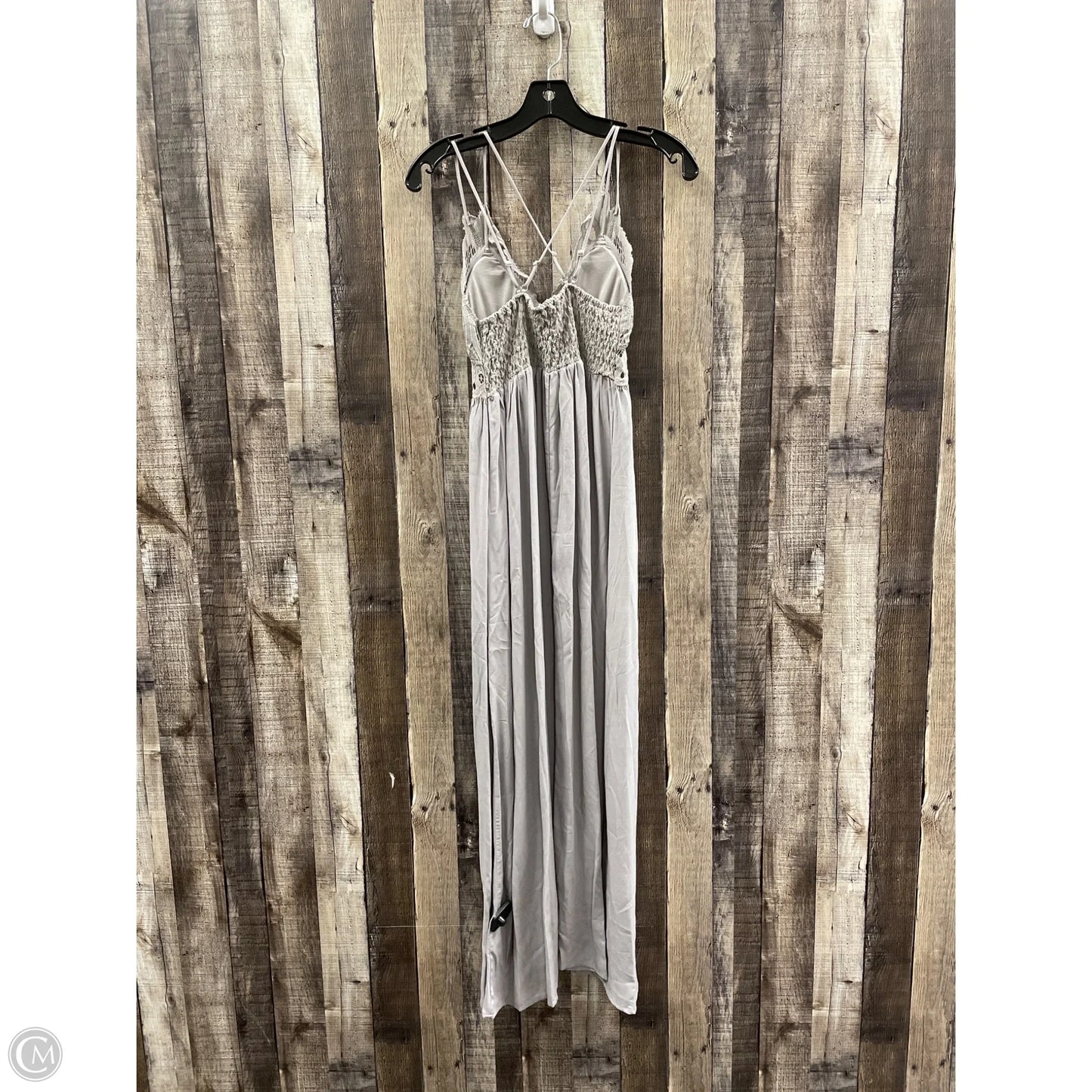Dress Casual Maxi By Pink Lily In Grey, Size: S