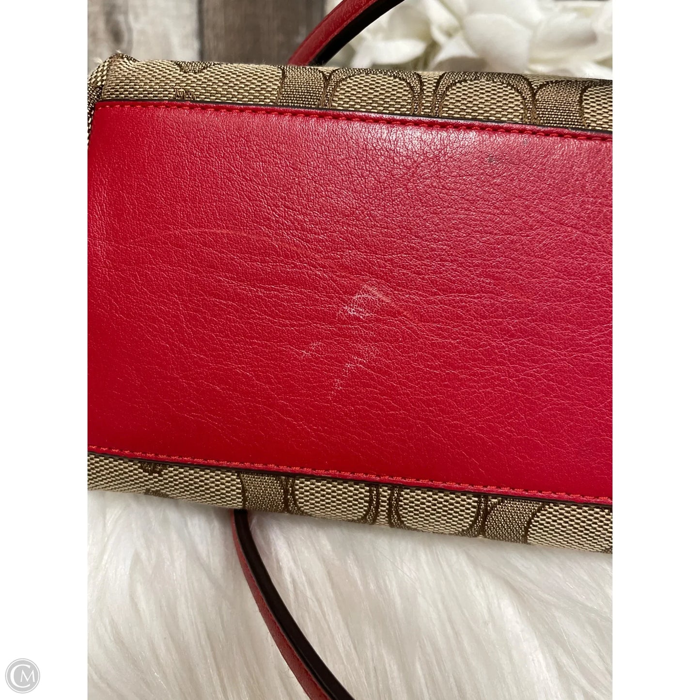 Handbag Designer By Coach, Size: Medium