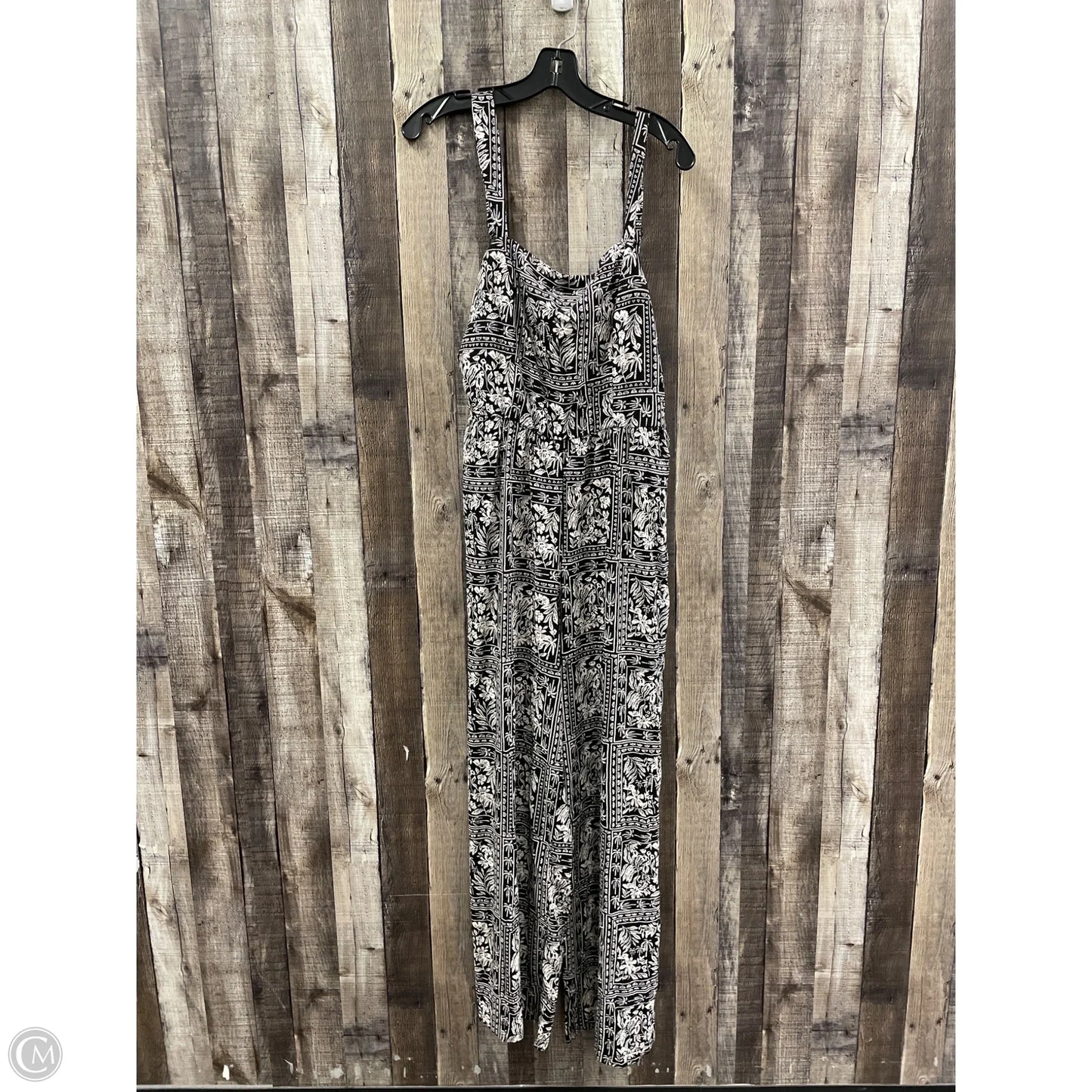 Jumpsuit By Luxology In Black & White, Size: S