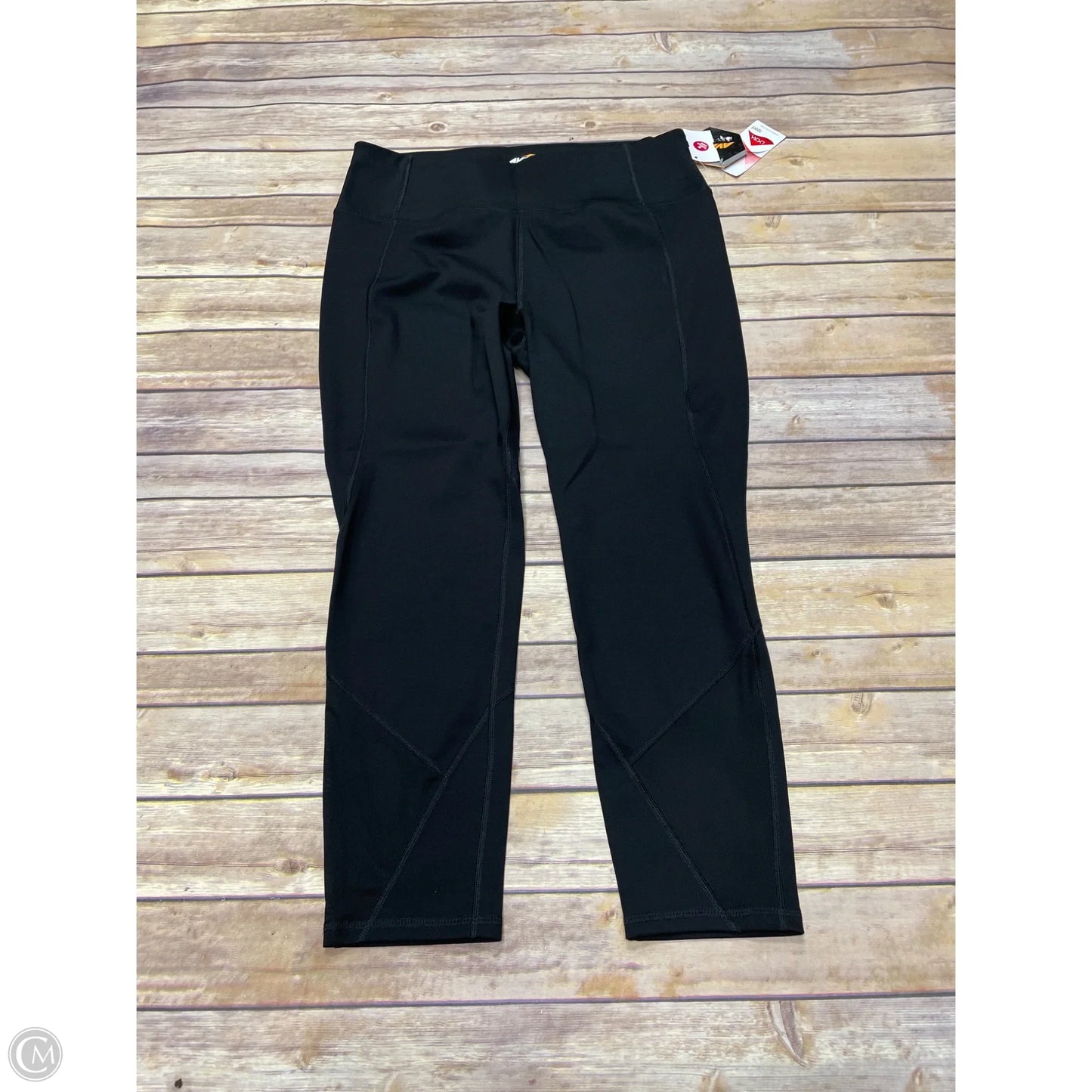 Athletic Leggings By Avia In Black, Size: L