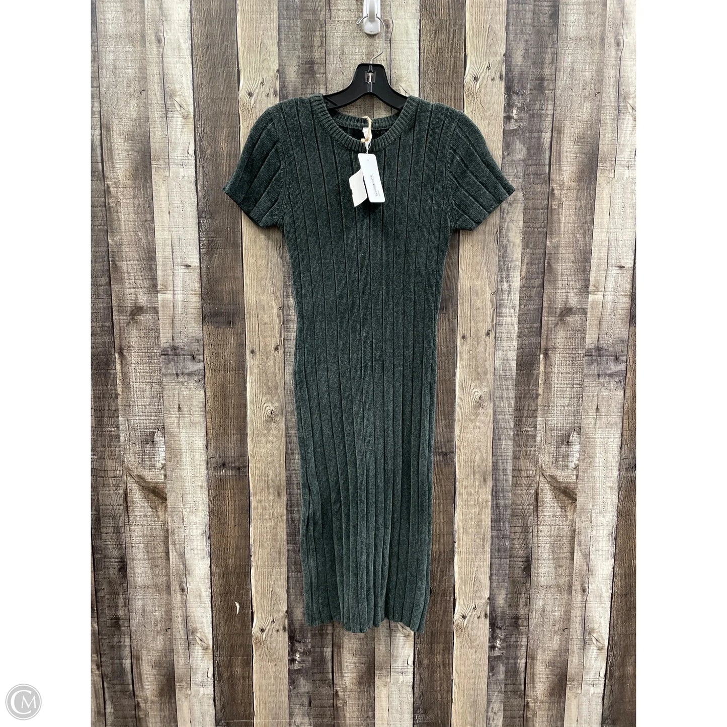 Dress Sweater By Wishlist In Green, Size: S