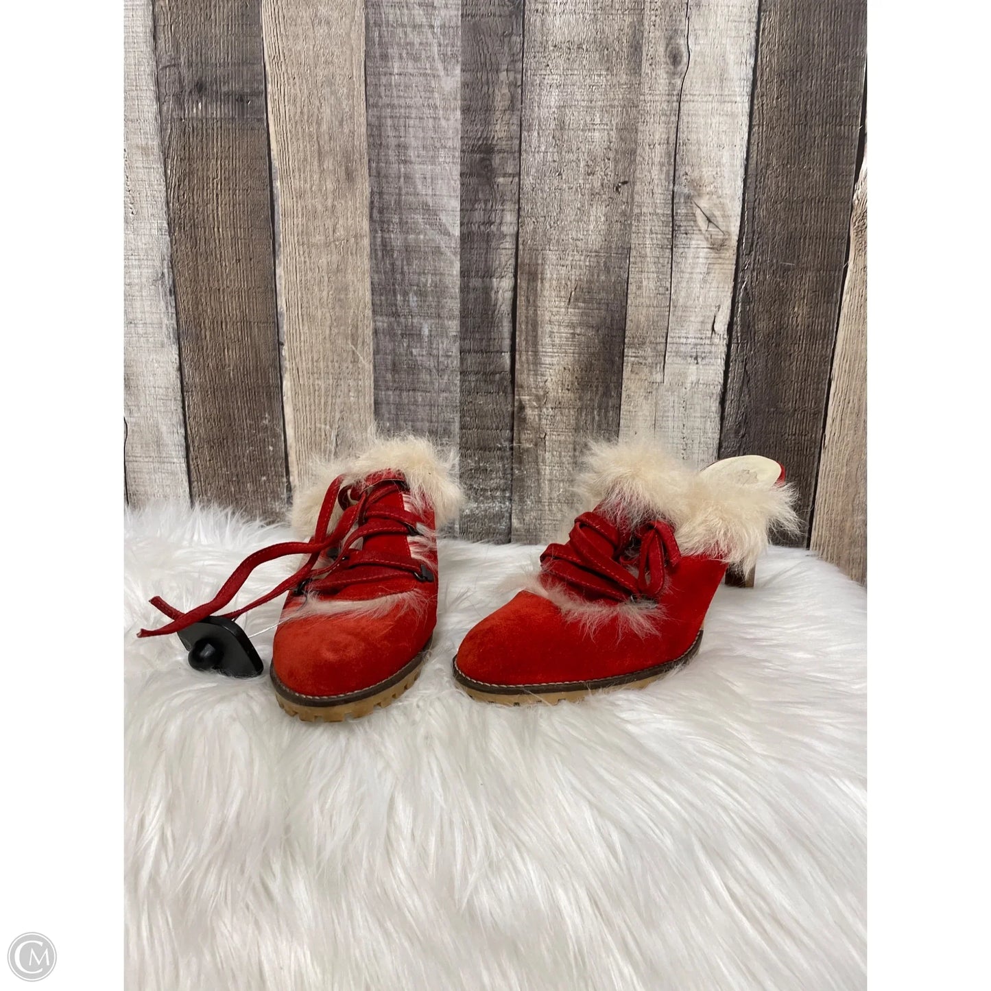 Shoes Designer By Coach In Red, Size: 9.5
