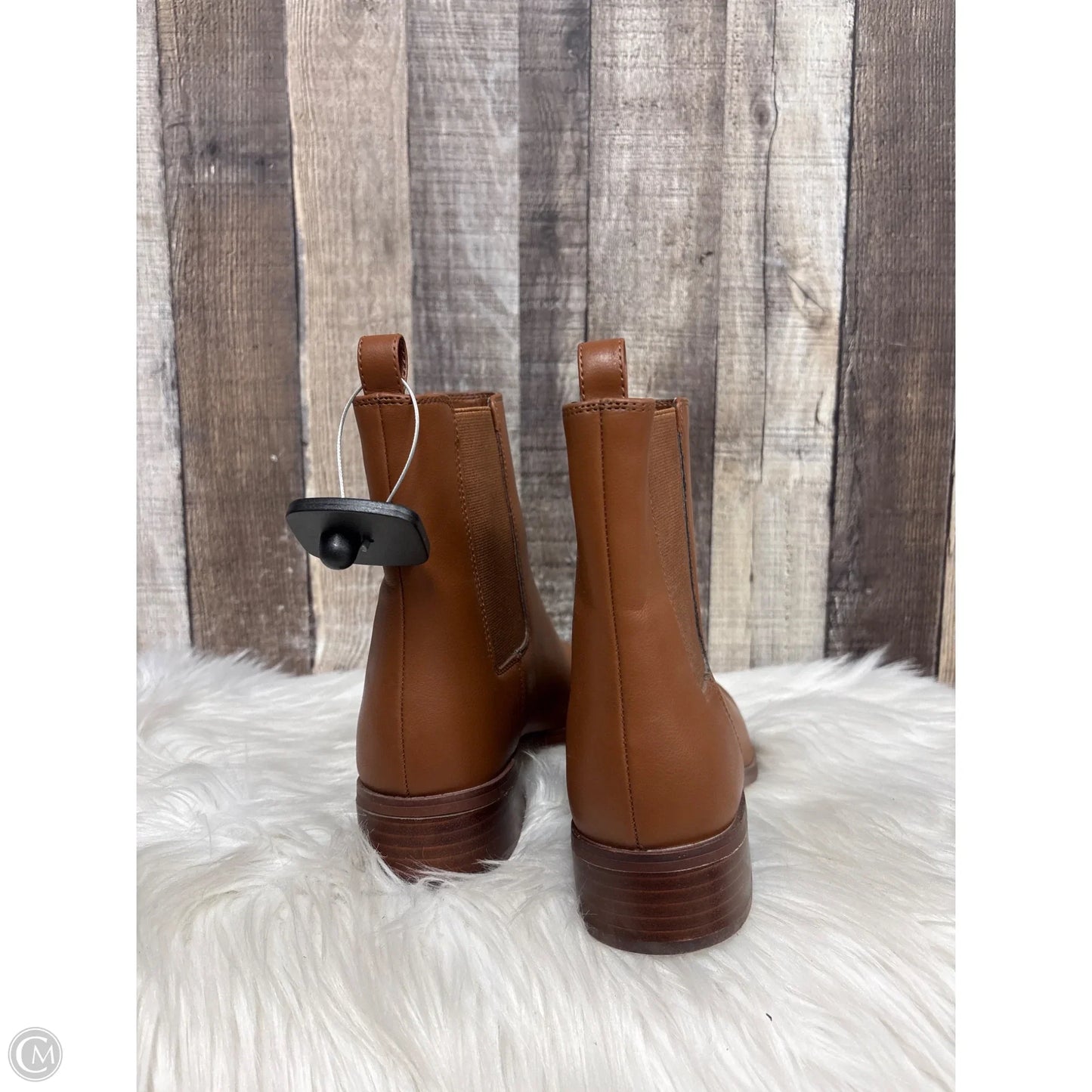 Boots Ankle Flats By J. Crew In Brown, Size: 7