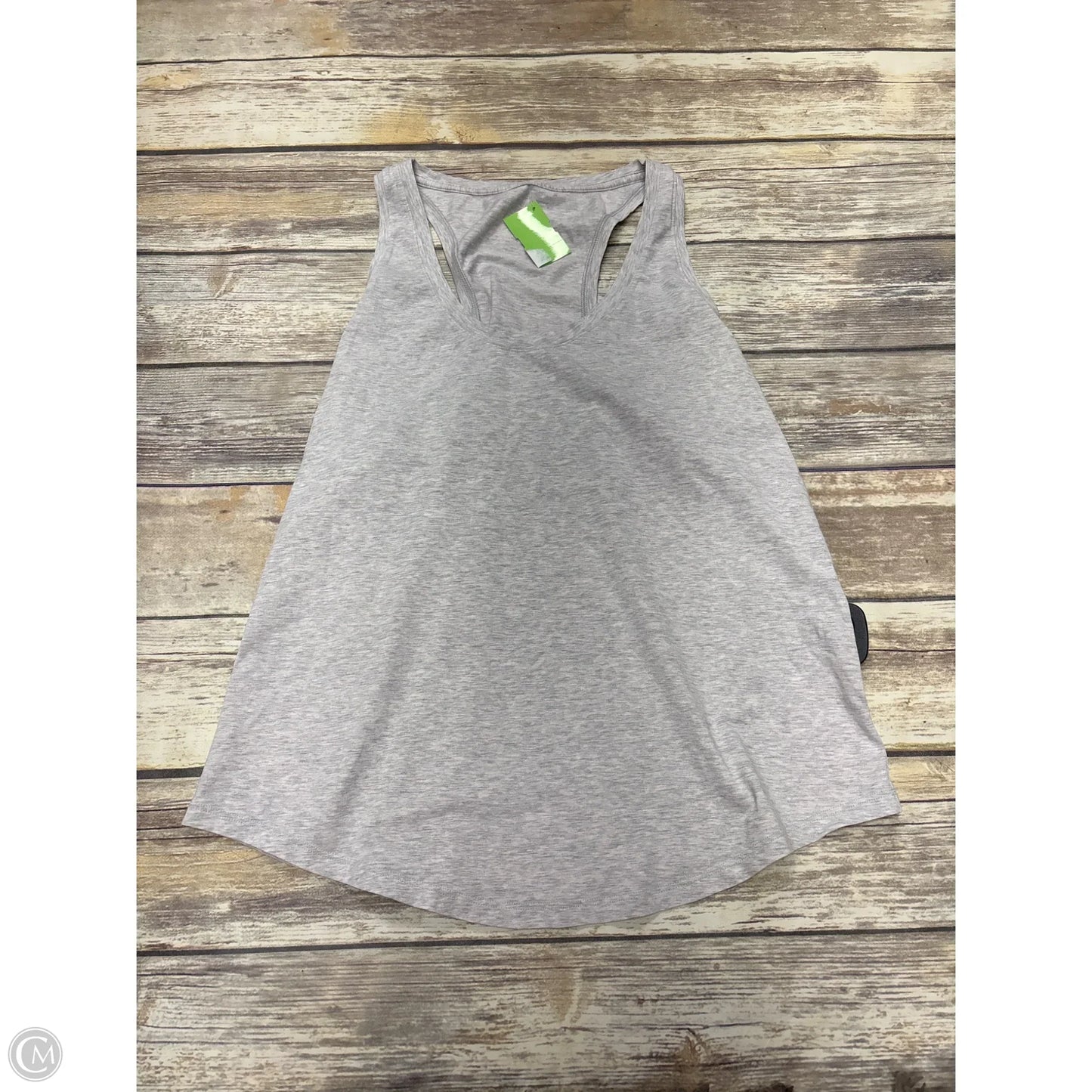 Athletic Tank Top By Lululemon In Grey, Size: 12