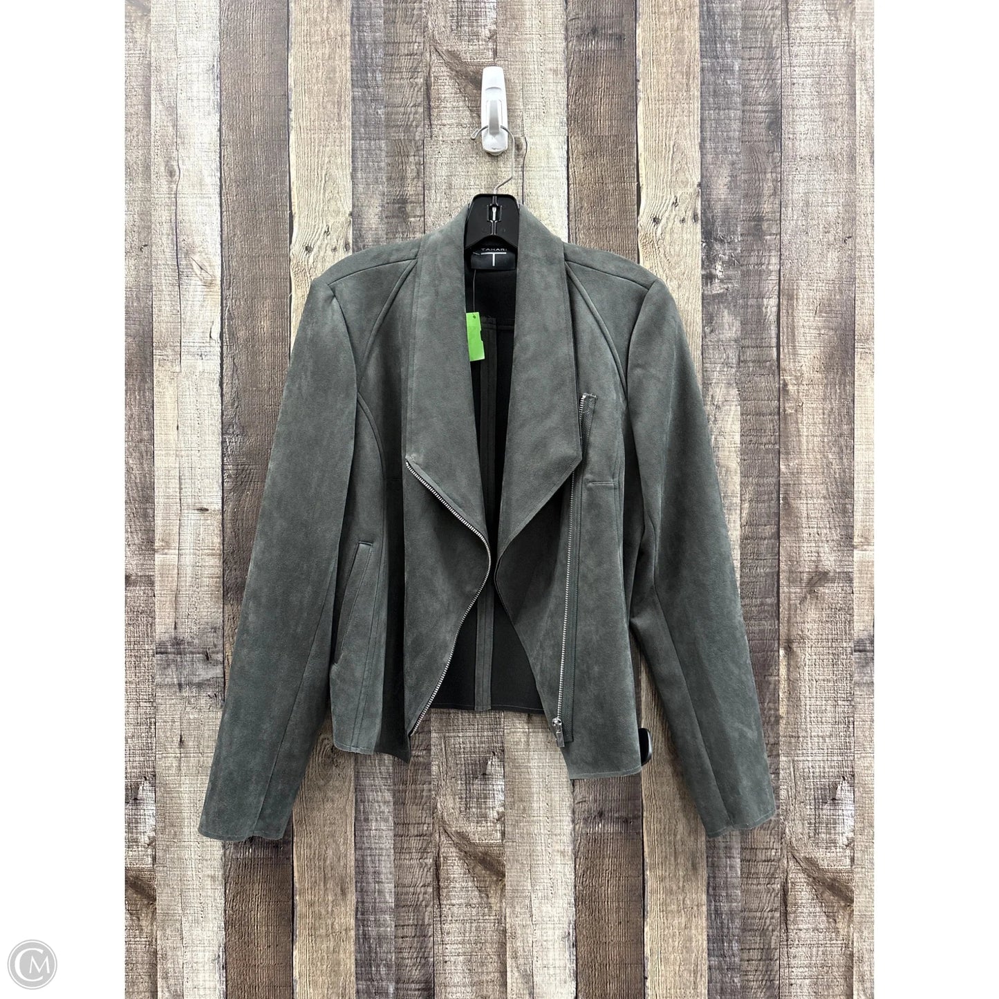 Jacket Other By T Tahari In Grey, Size: M