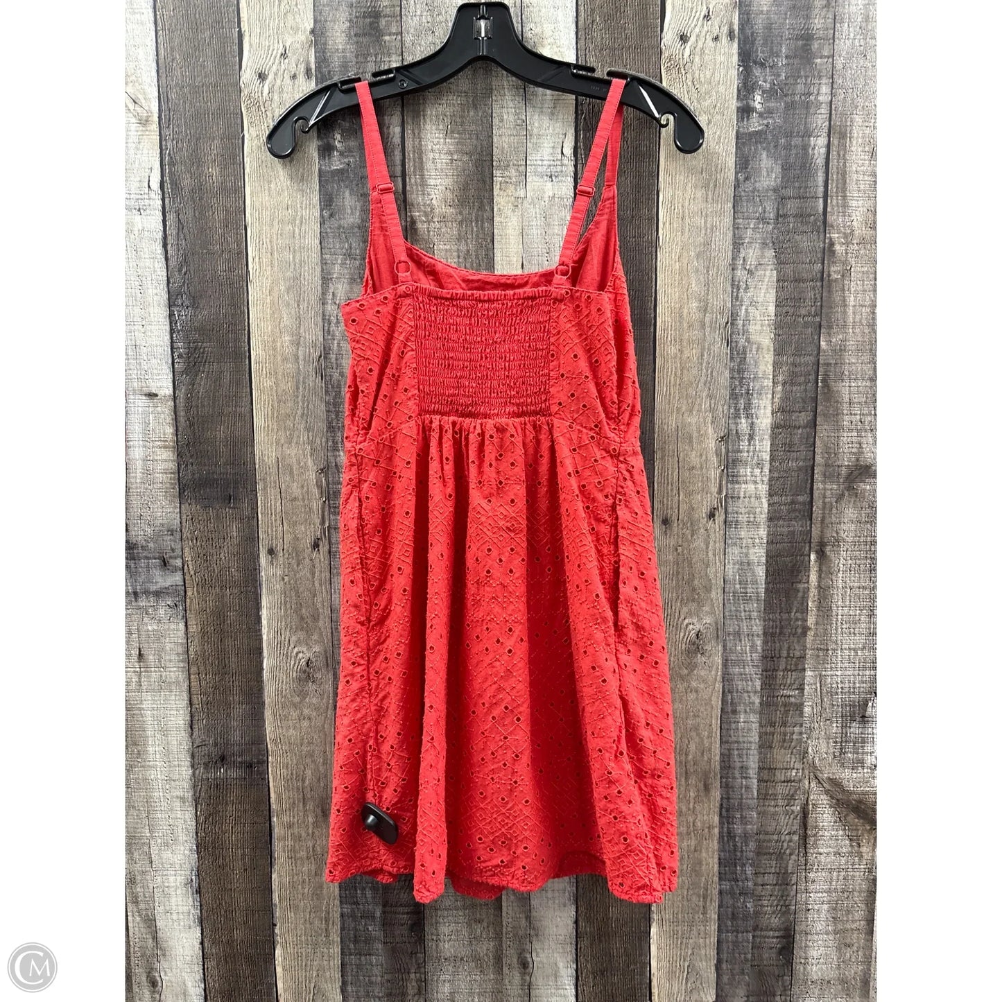 Dress Casual Midi By Old Navy In Red, Size: Xs
