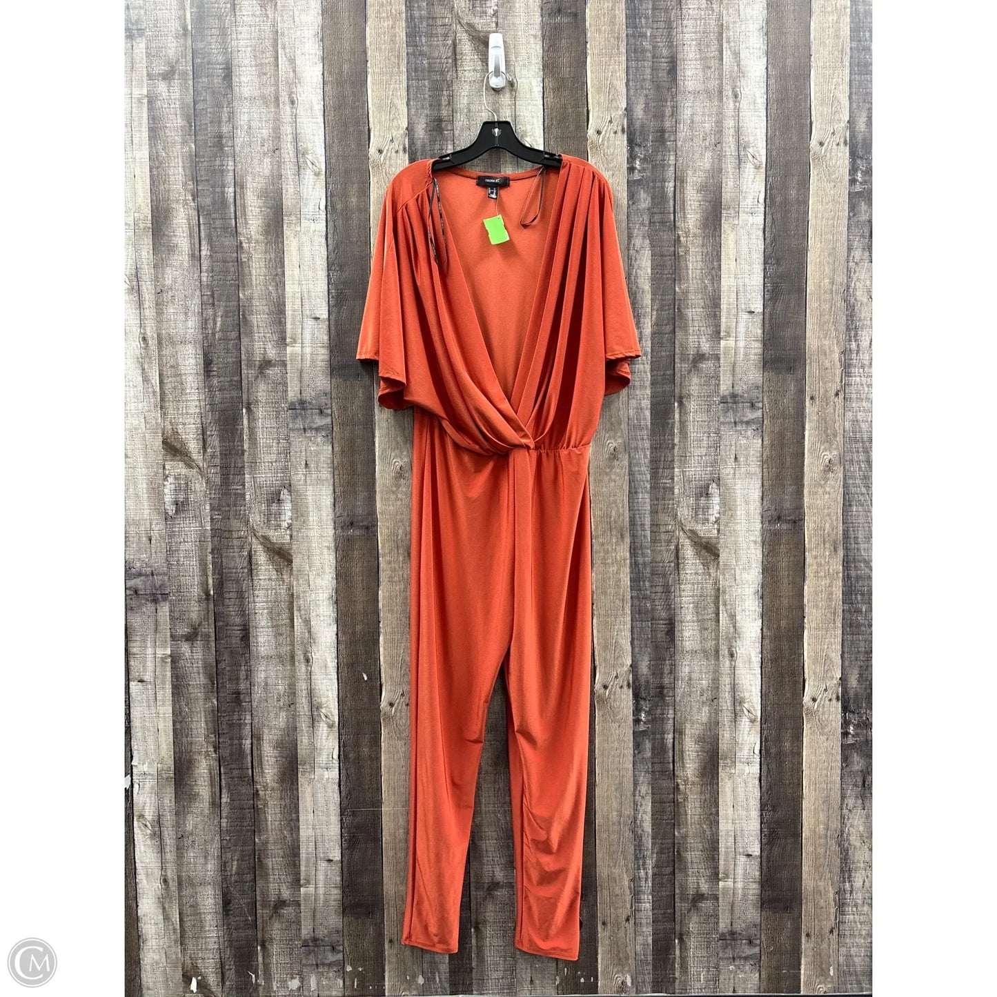Jumpsuit By Forever 21 In Orange, Size: 2x