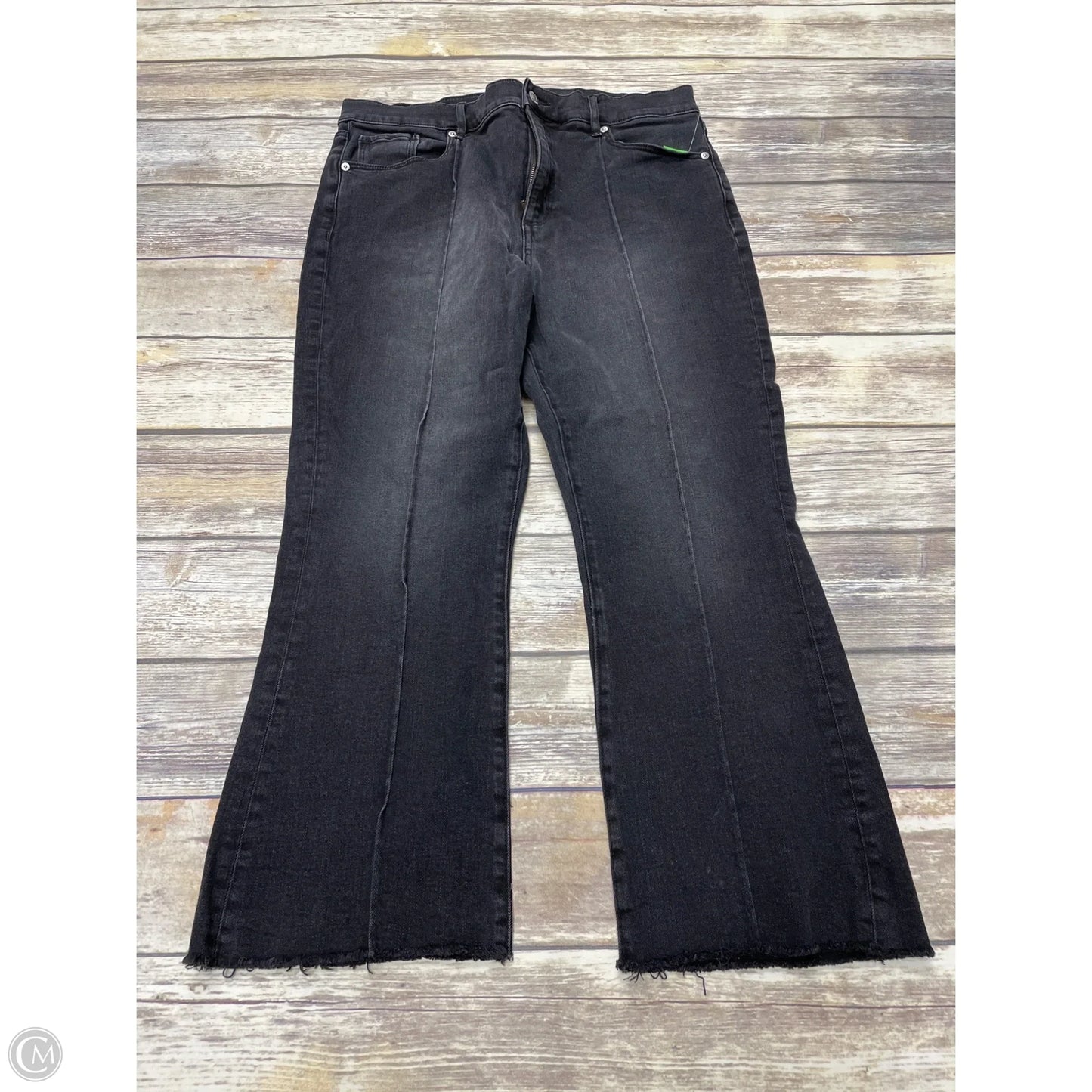 Jeans Straight By Loft In Black, Size: 14