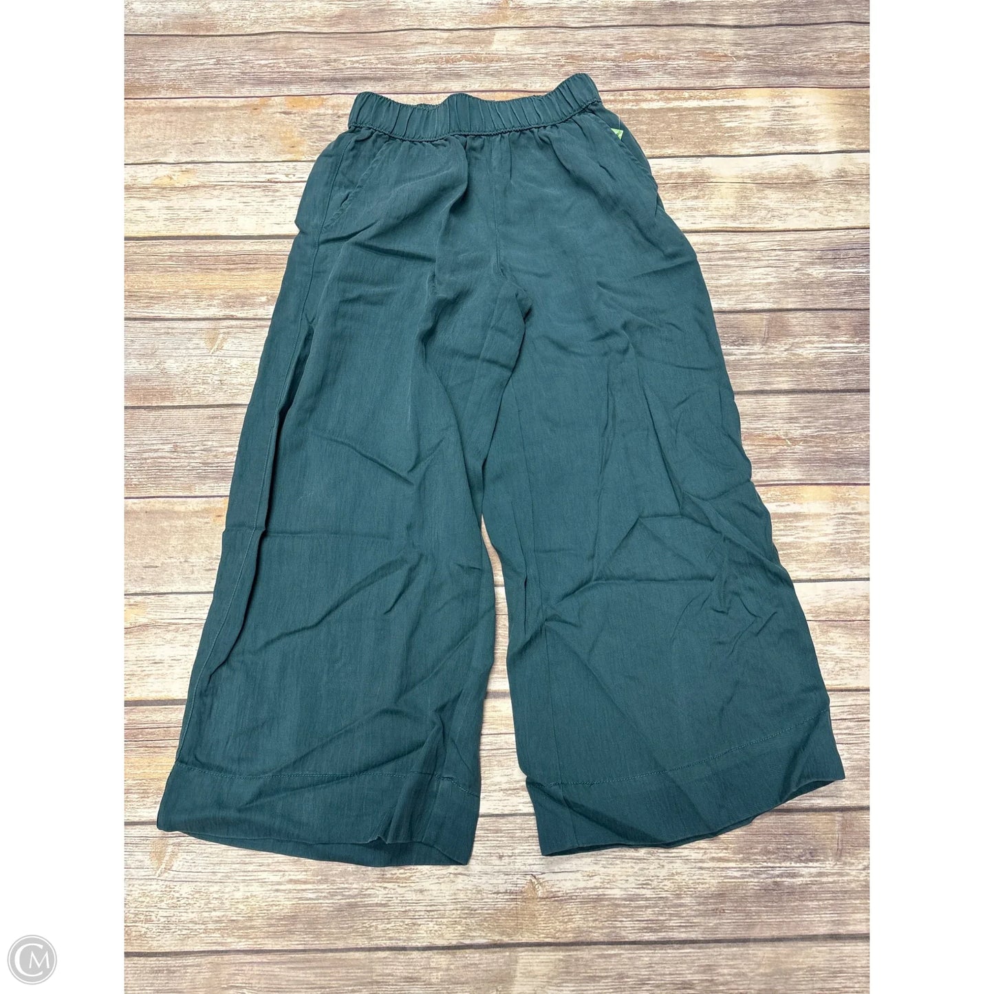 Pants Wide Leg By Calypso St Barth In Green, Size: S