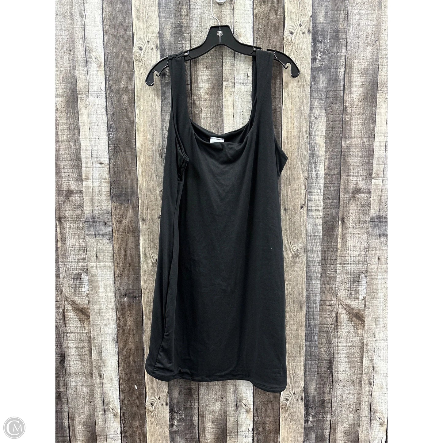 Dress Casual Midi By Rue 21 In Black, Size: 2x