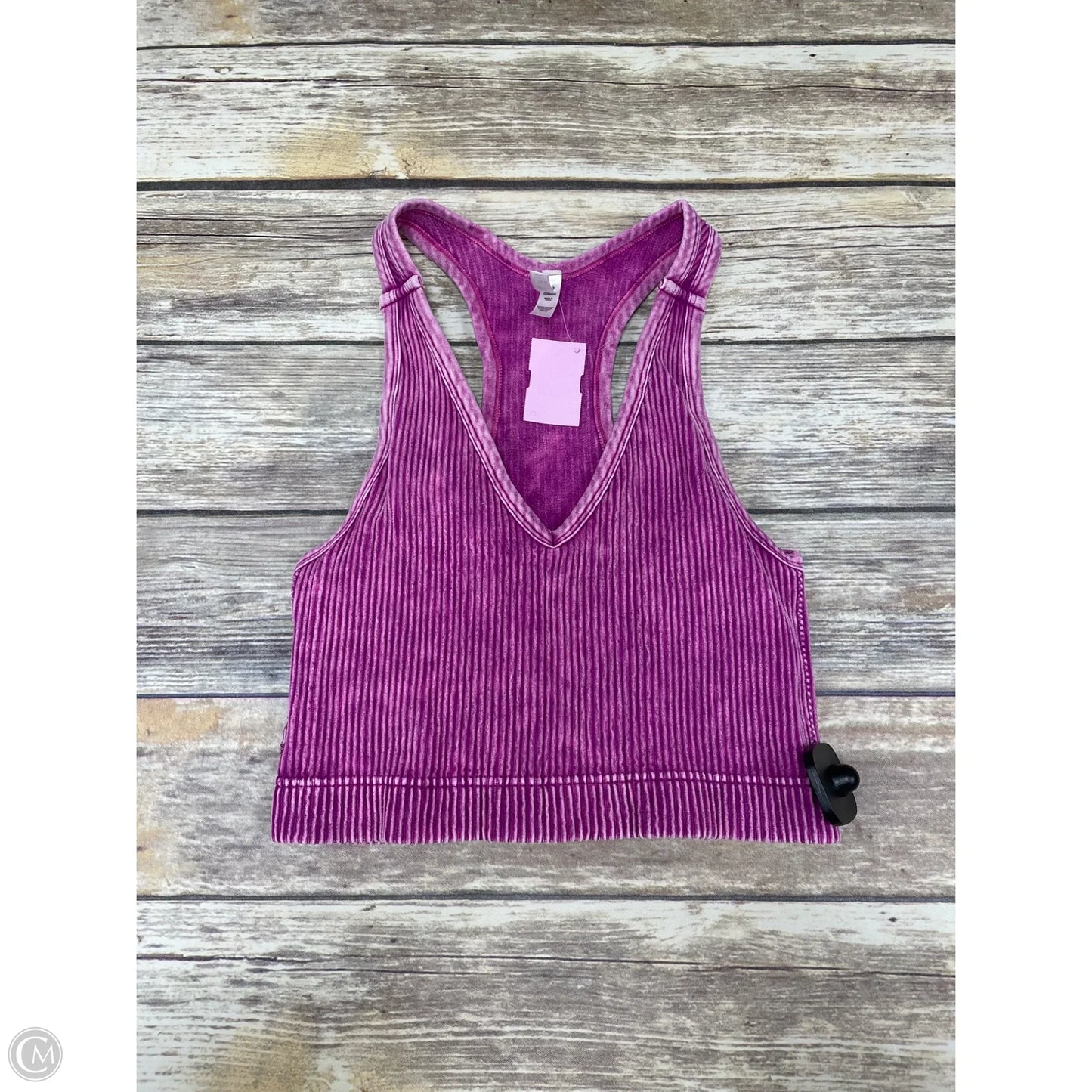Top Sleeveless Basic By Zenana In Pink, Size: L