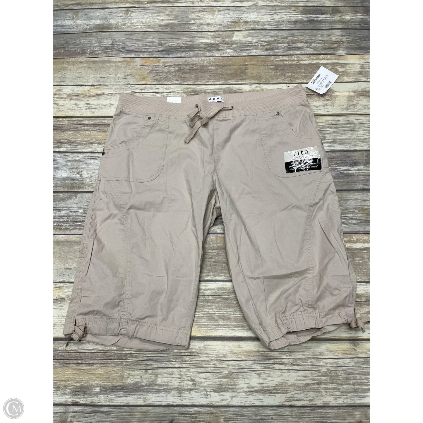 Shorts By Dash In Tan, Size: 2x