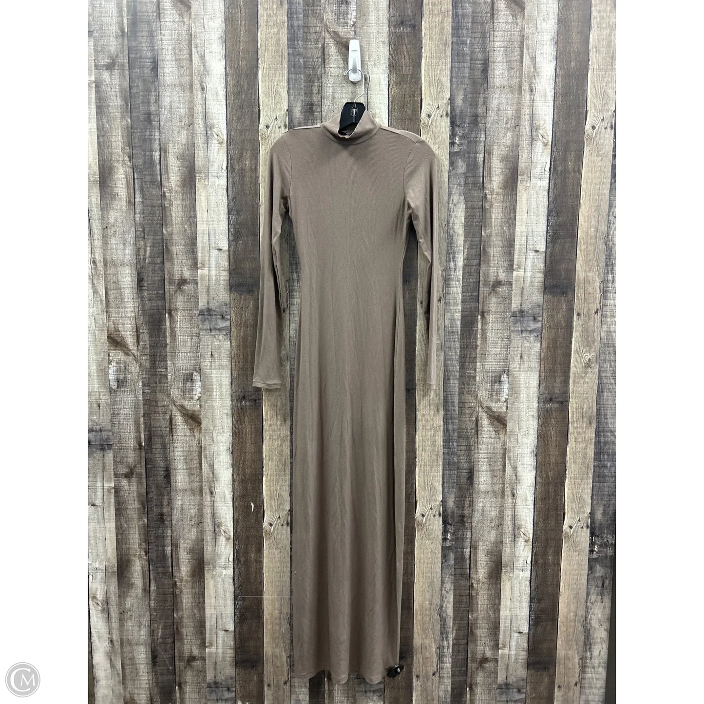 Dress Casual Maxi By Skims In Brown, Size: M