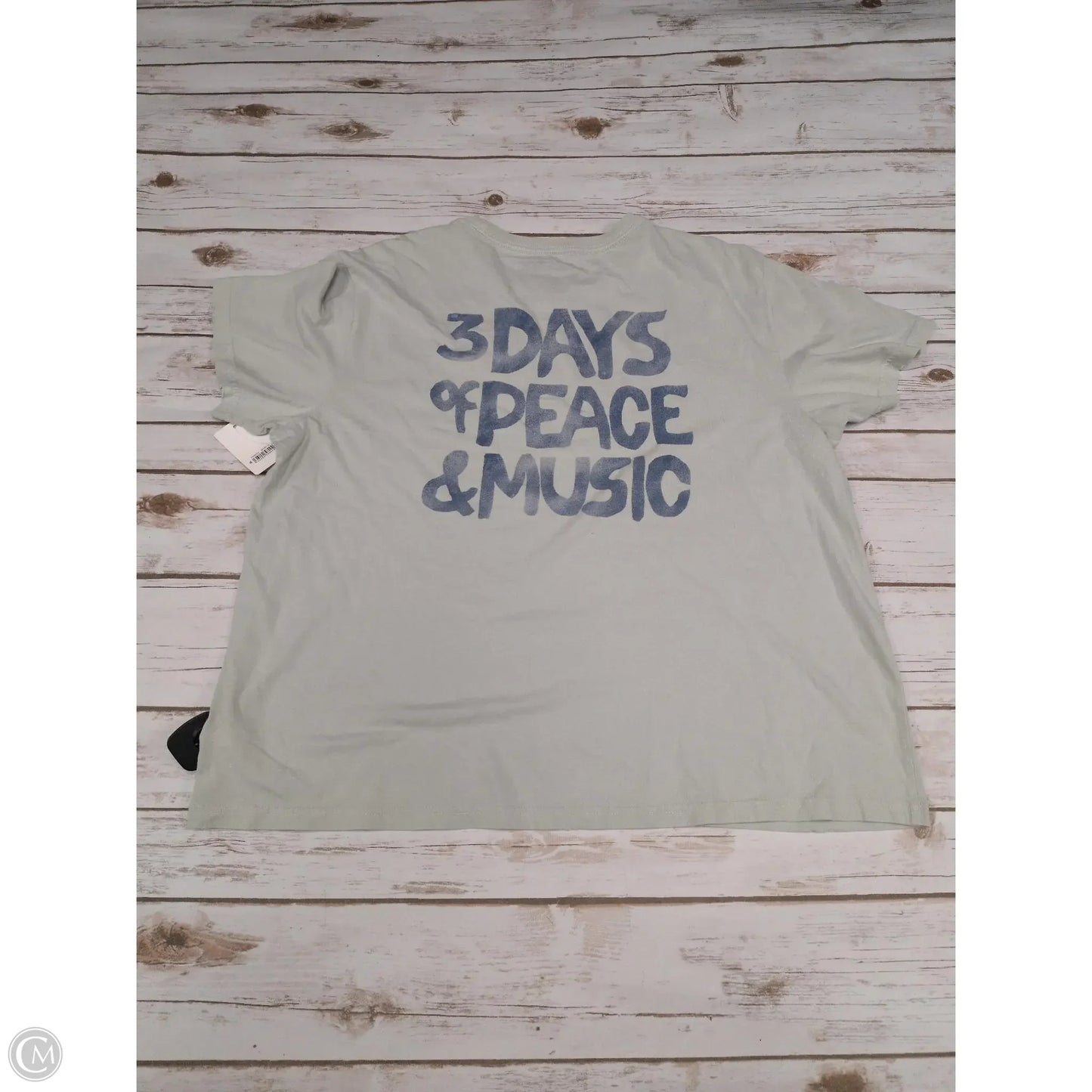 Top Short Sleeve Basic By Lucky Brand In Green, Size: Xl