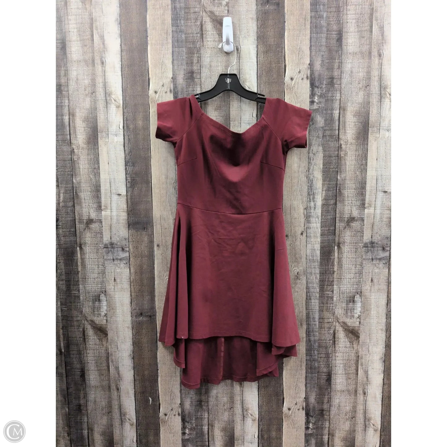 Dress Casual Midi By Cme In Red, Size: M