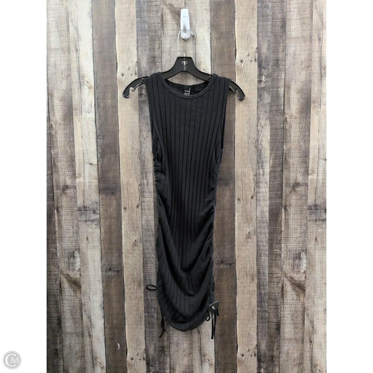 Dress Casual Midi By Shein In Black, Size: M
