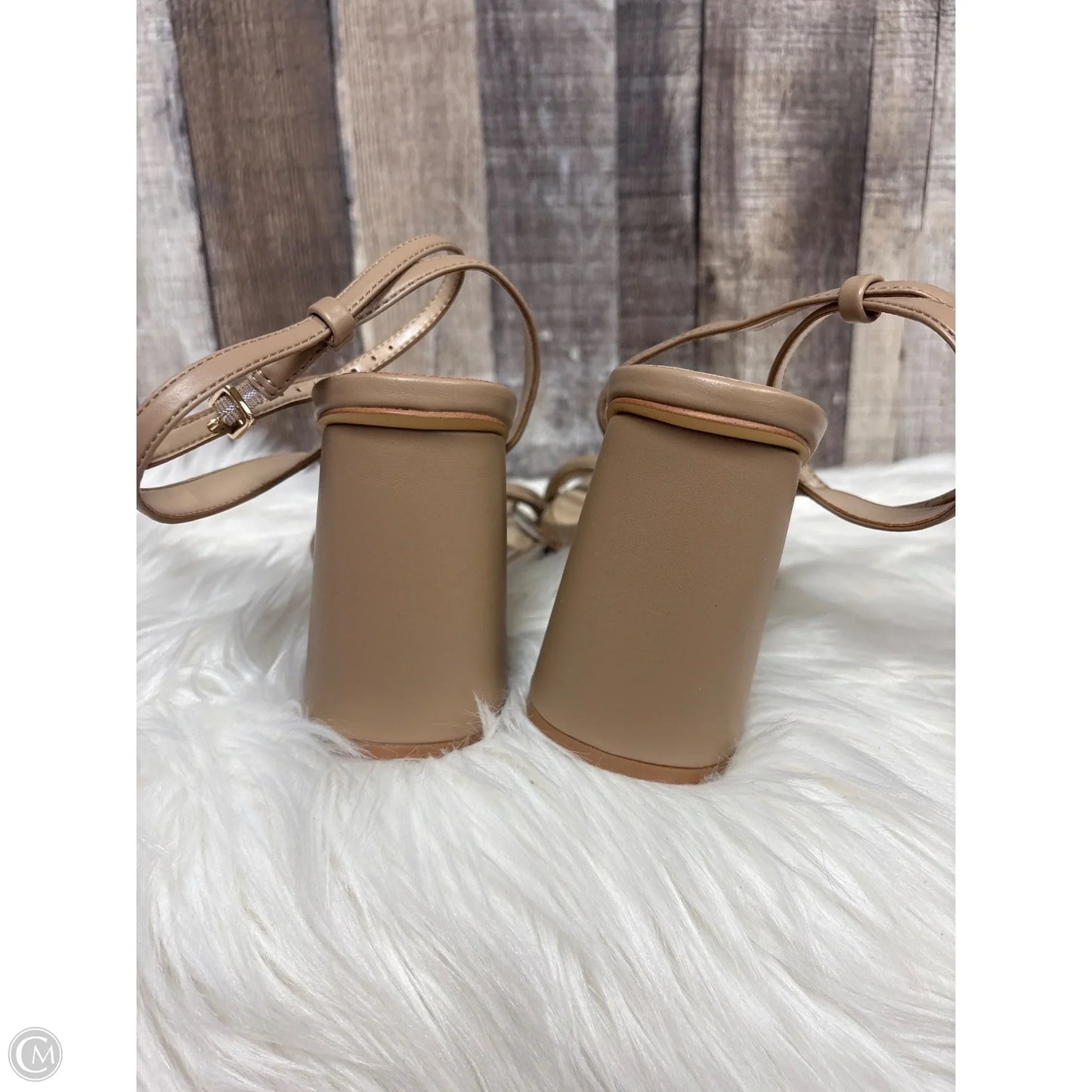 Shoes Heels Block By Cmc In Brown, Size: 9.5