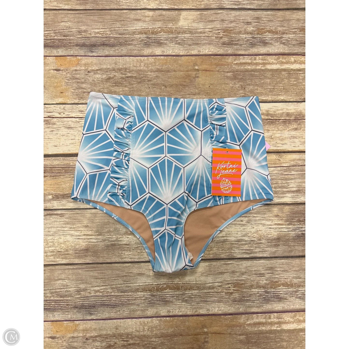 Swimsuit Bottom By Cme In Blue, Size: L