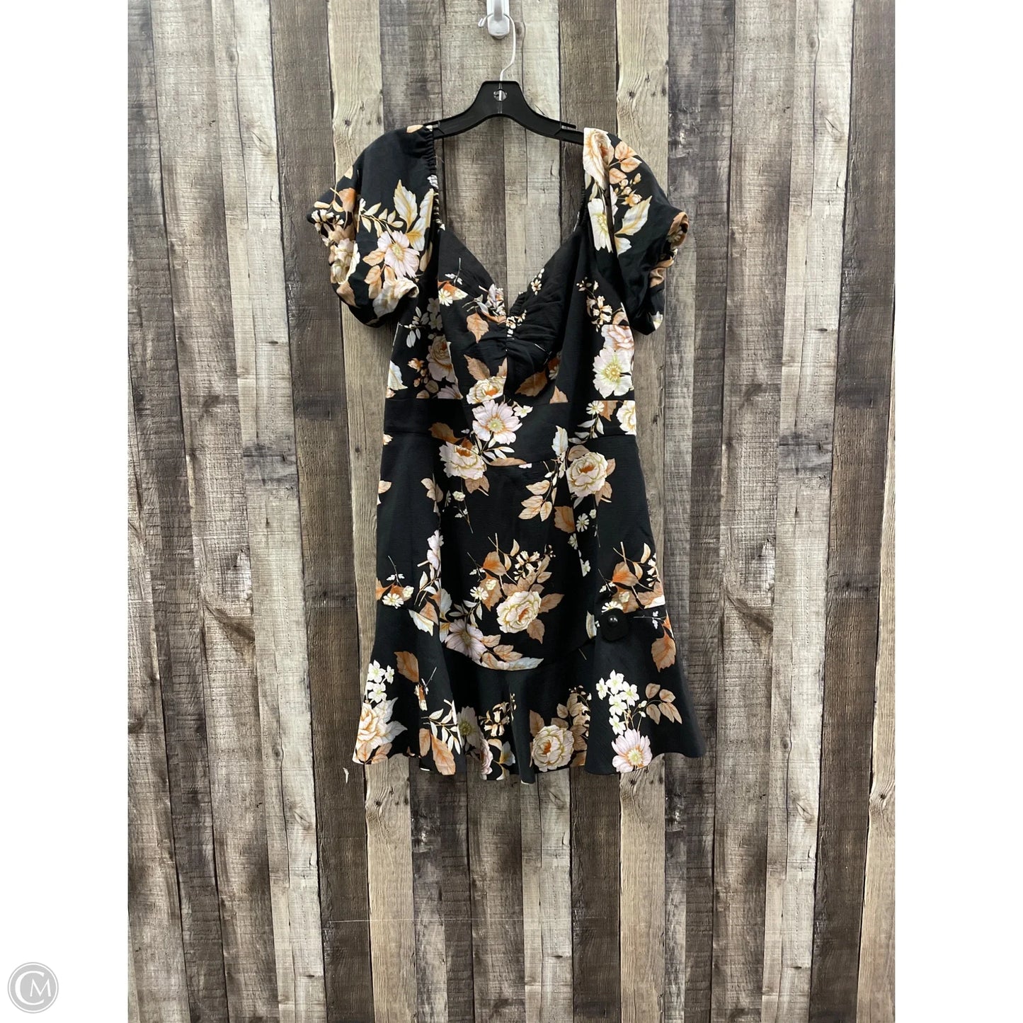 Dress Casual Midi By City Chic In Black, Size: 16