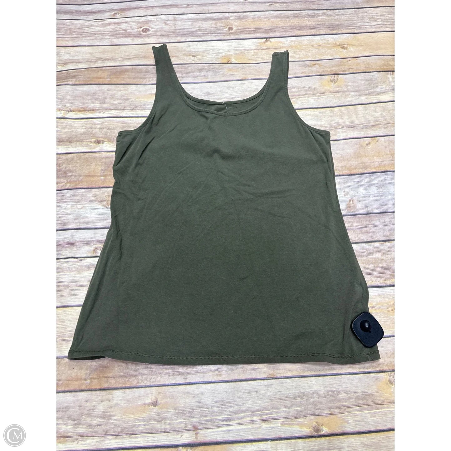 Top Sleeveless Basic By J. Jill In Green, Size: M
