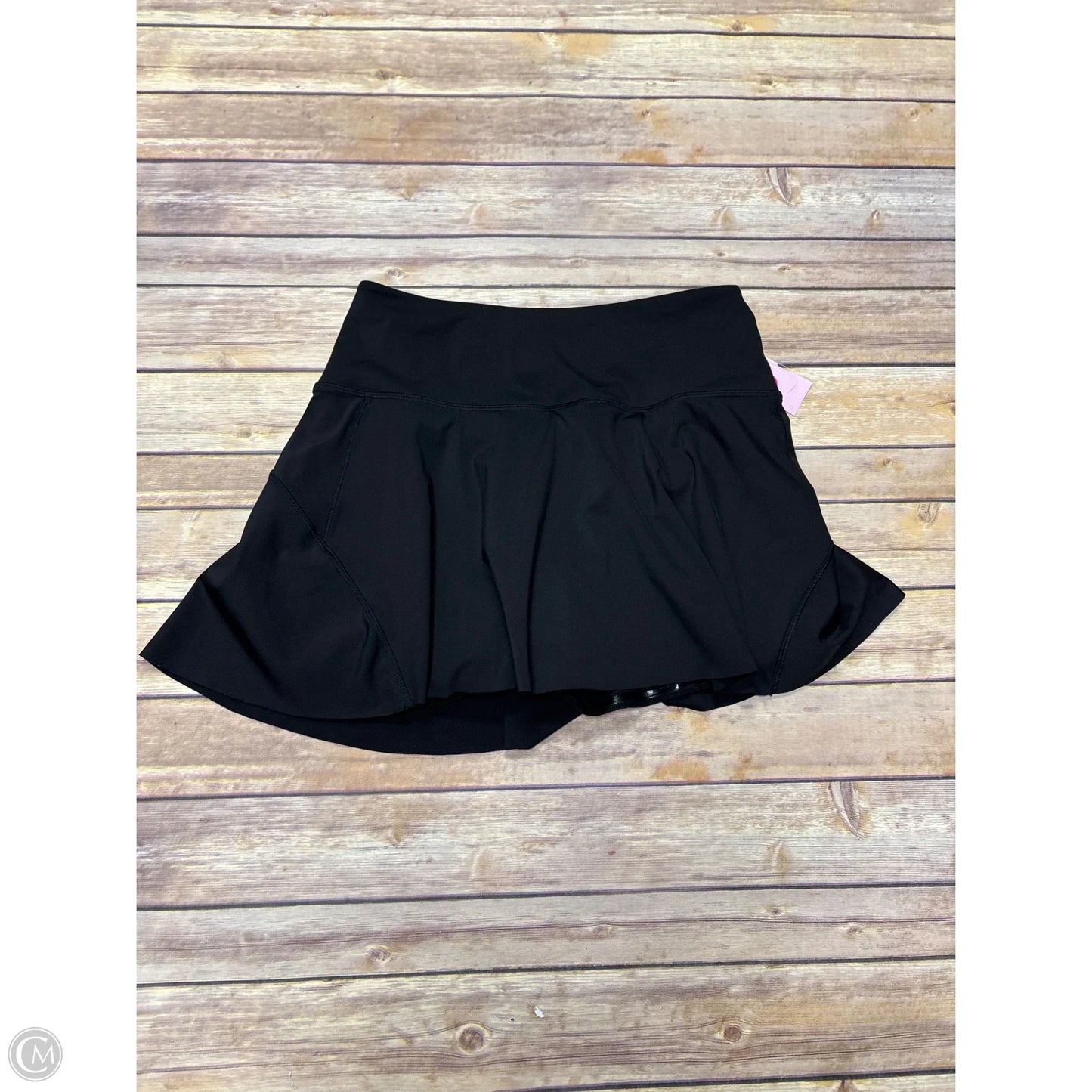 Athletic Skort By Athleta In Black, Size: S
