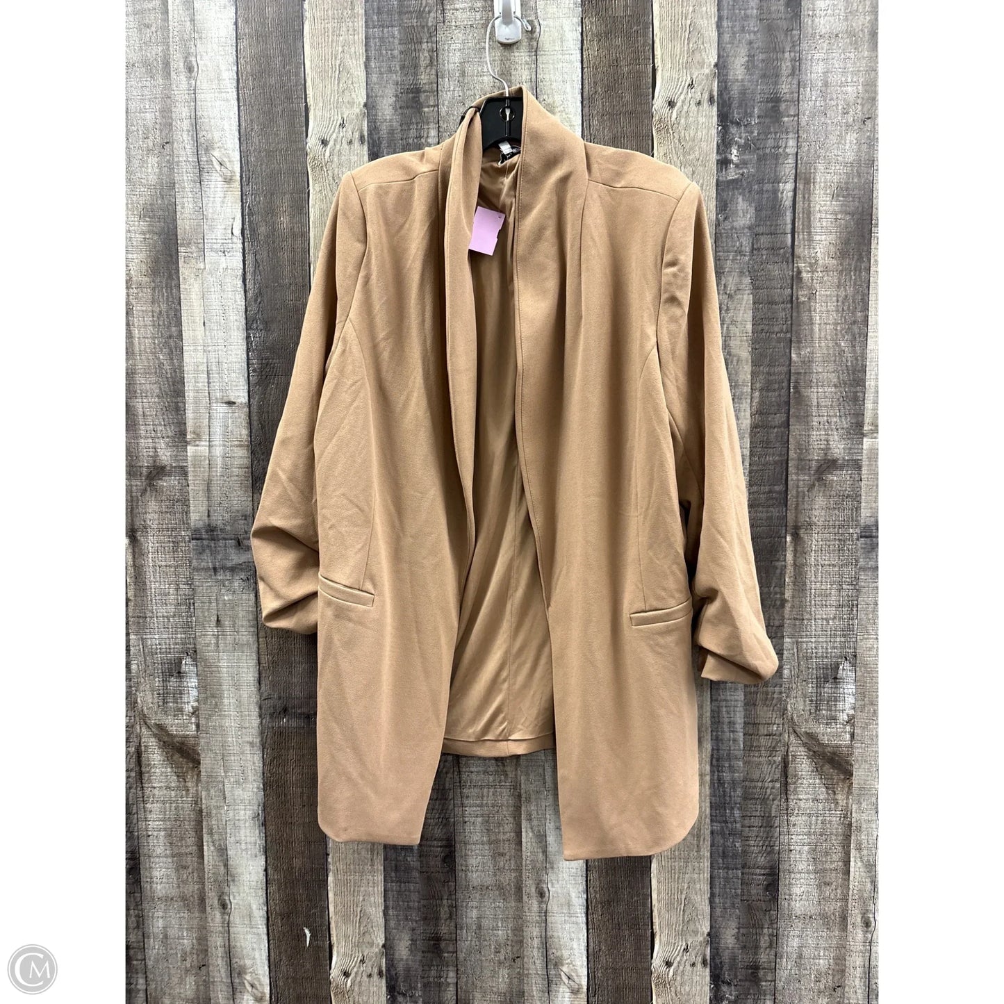 Blazer By Fashion Nova In Brown, Size: 2x