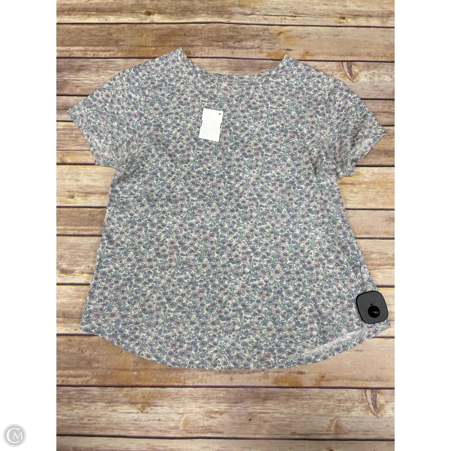 Top Short Sleeve By Old Navy In Floral Print, Size: Xs