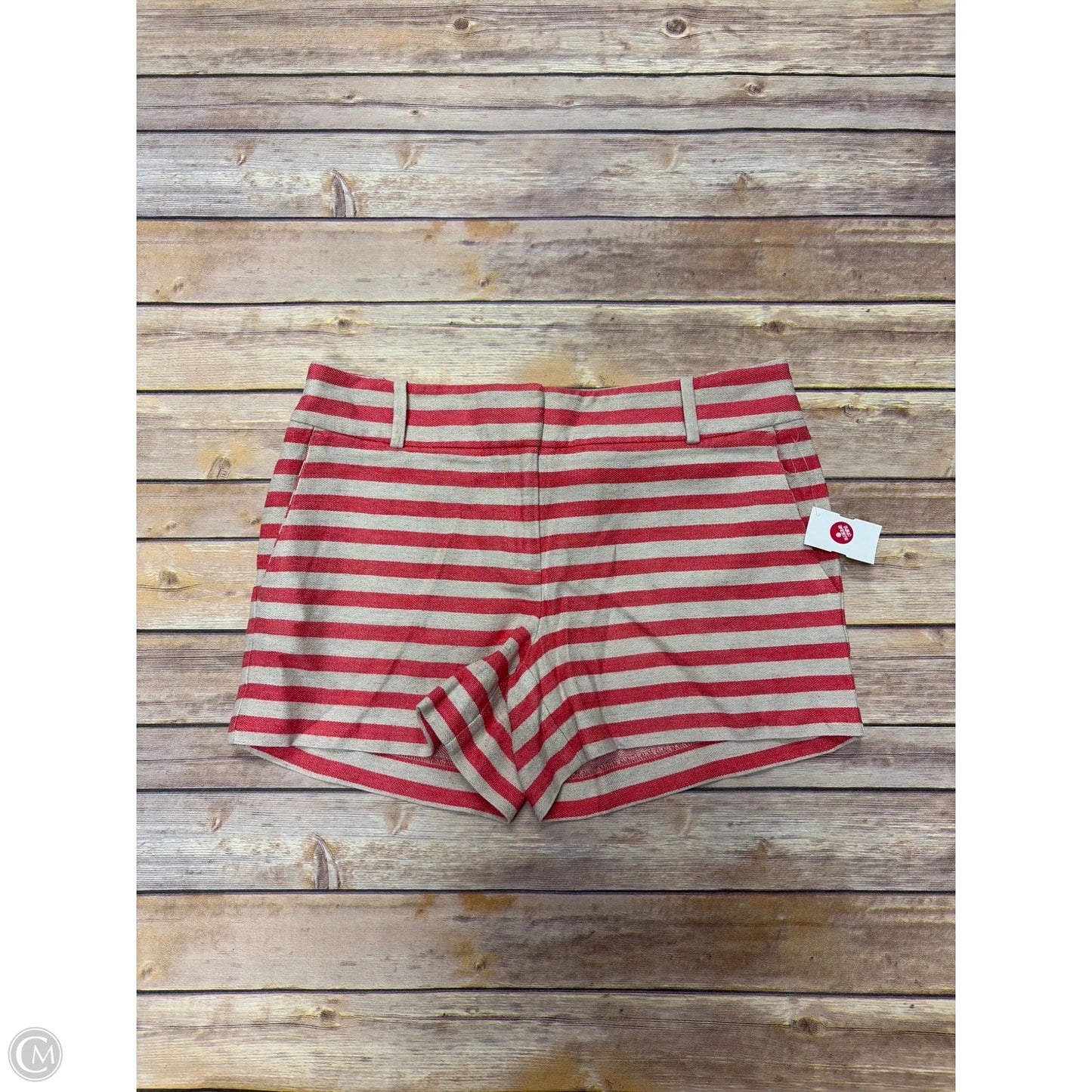 Shorts By Loft In Striped Pattern, Size: 4