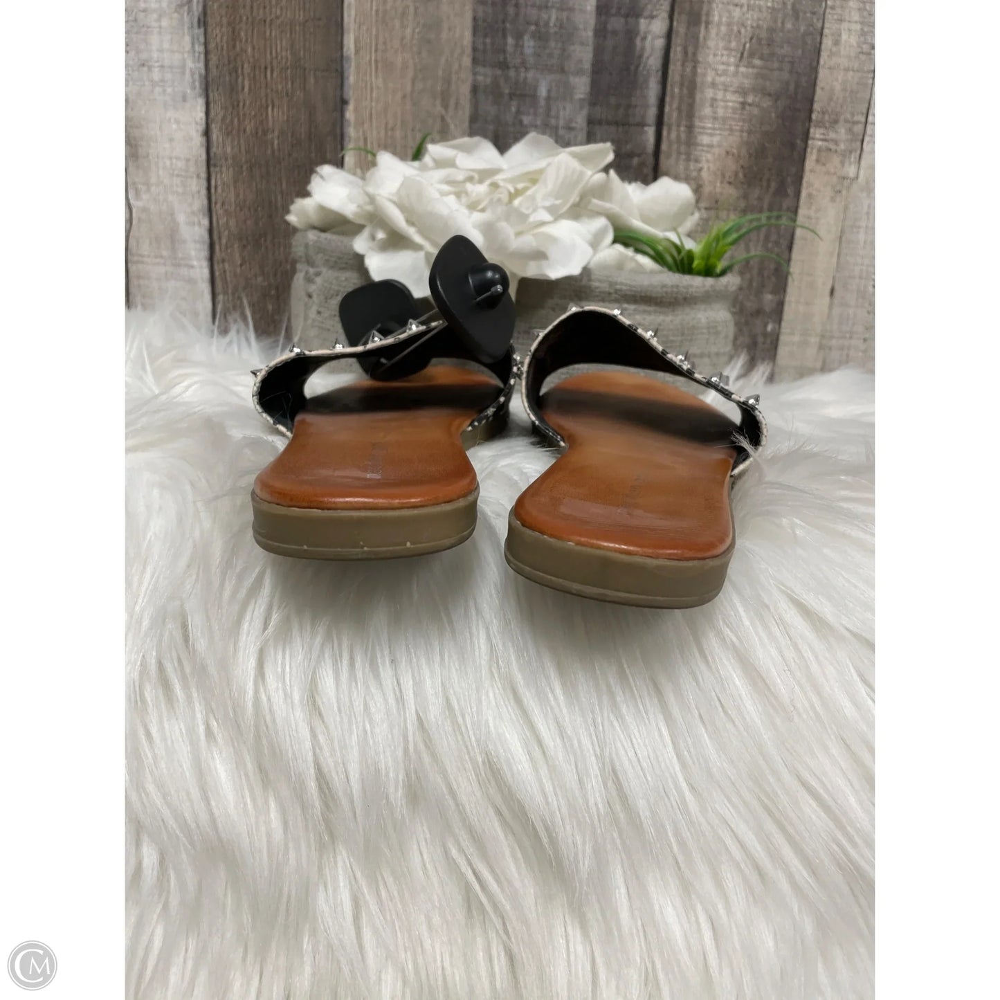 Sandals Flats By Madden Girl In Brown, Size: 8