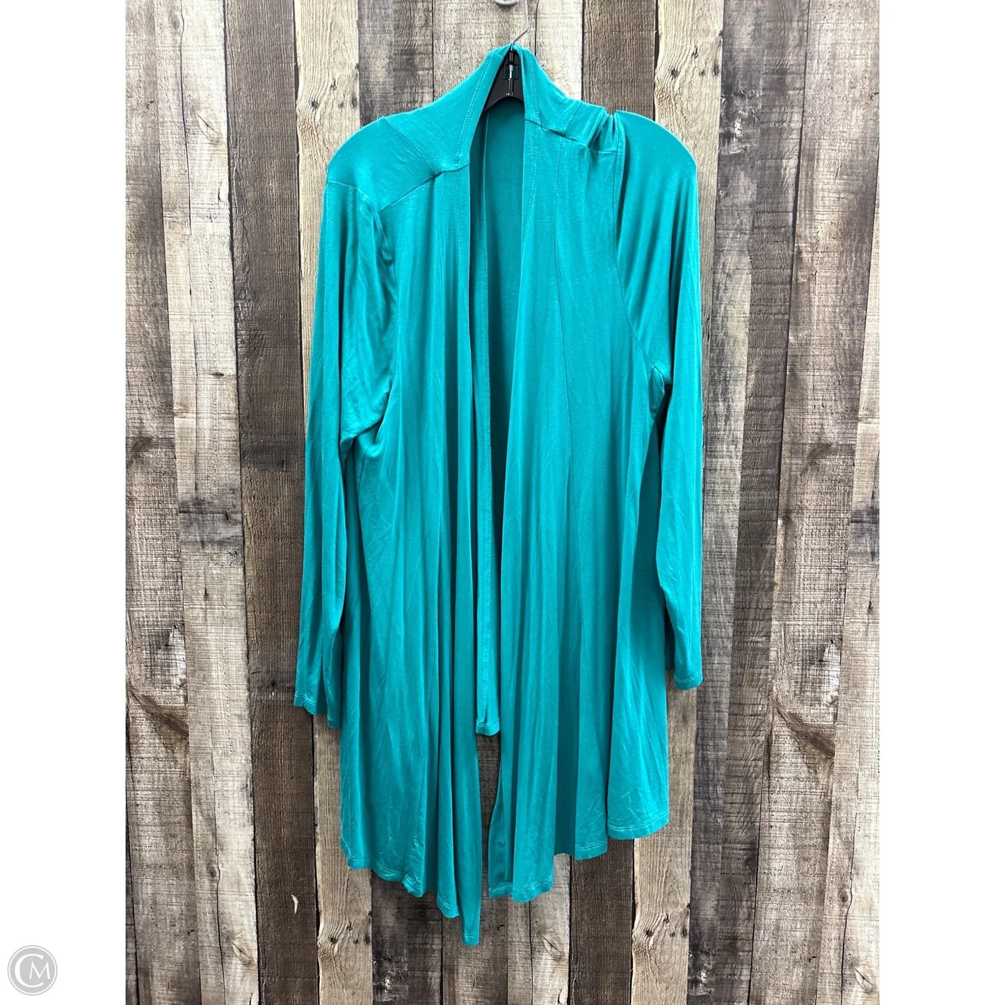 Cardigan By Lane Bryant In Teal, Size: 1x