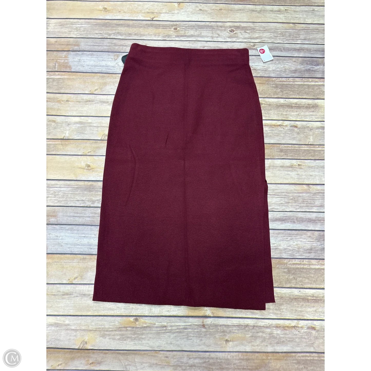 Skirt Maxi By Express In Red, Size: M