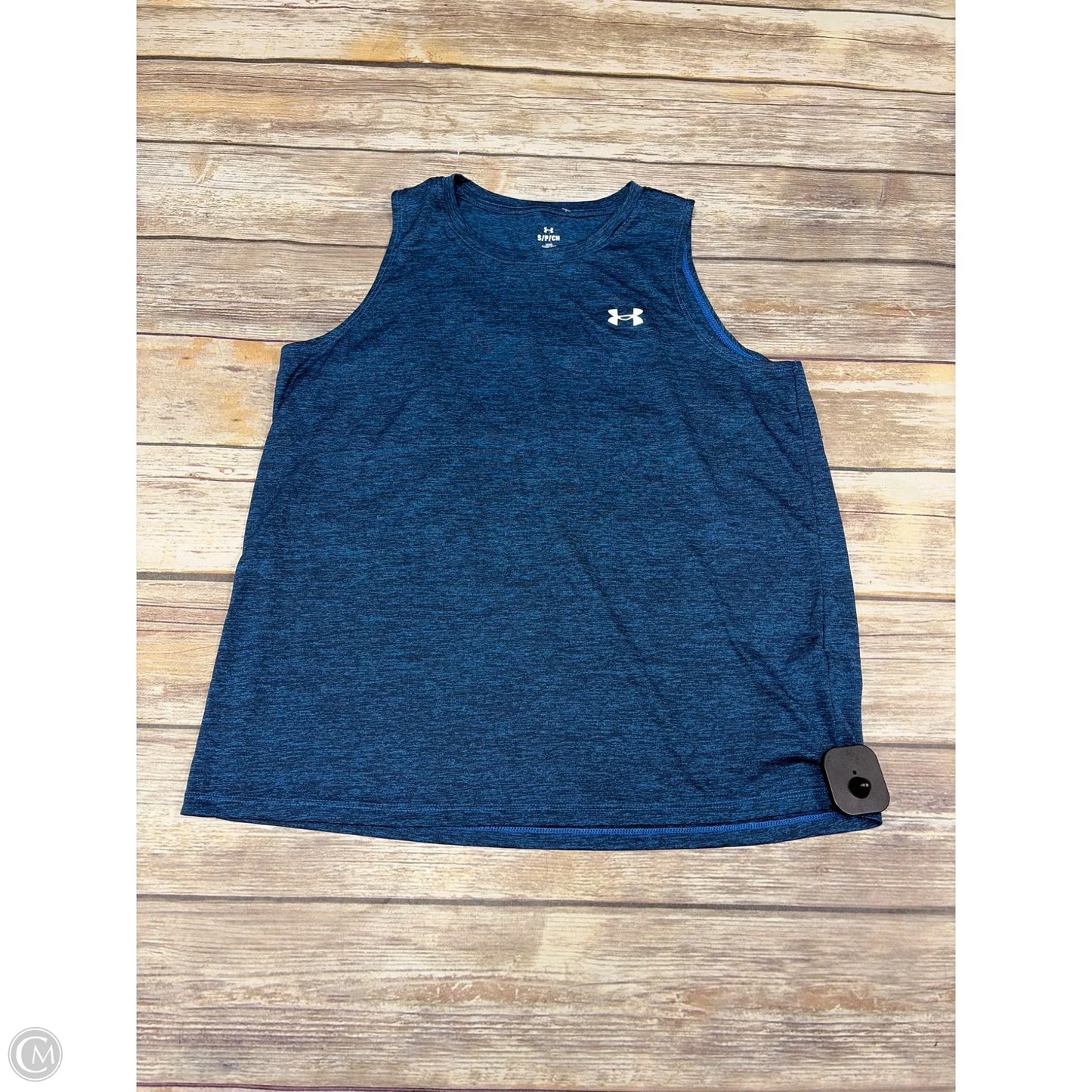 Athletic Tank Top By Under Armour In Blue, Size: S