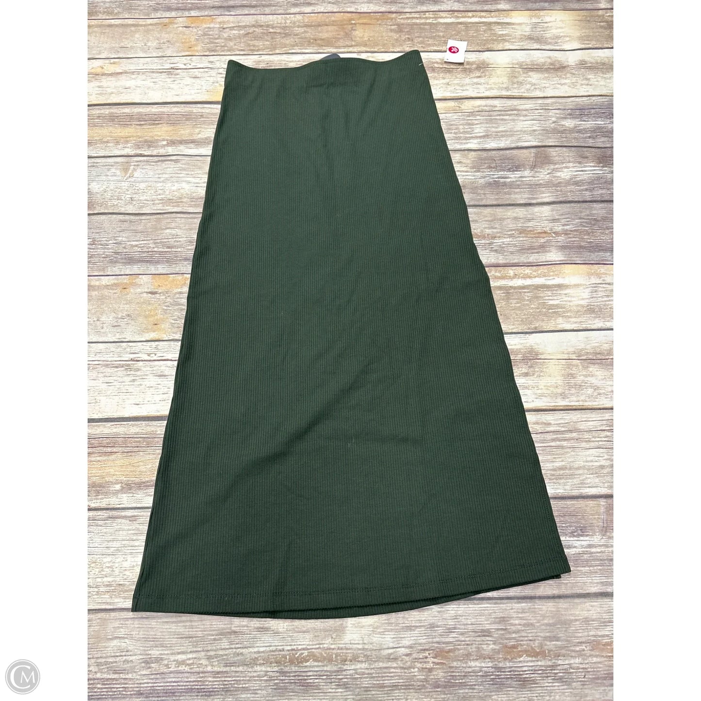 Skirt Maxi By American Eagle In Green, Size: S
