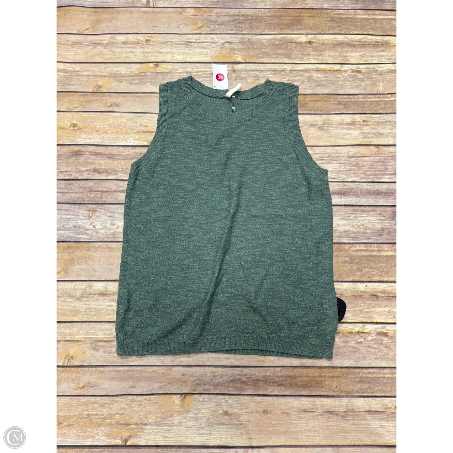 Tank Top By Be Cool In Green, Size: M