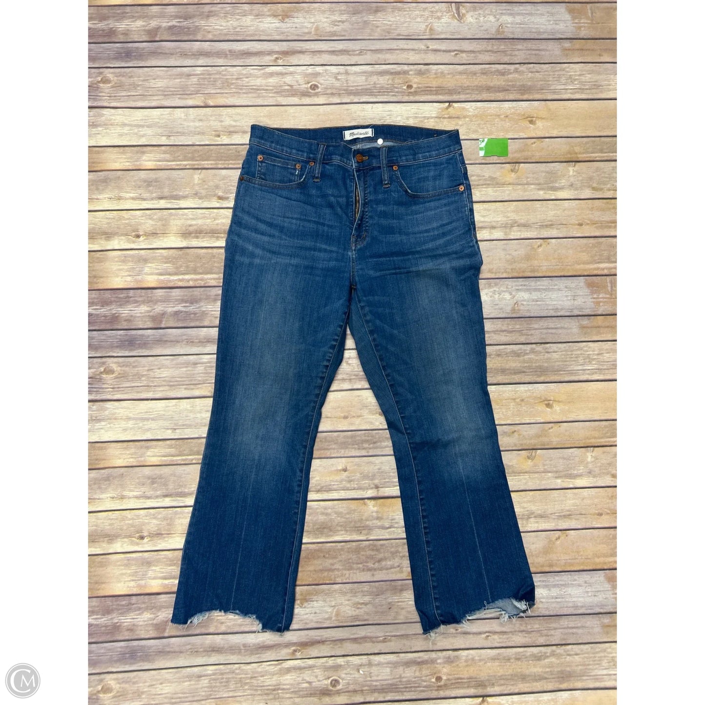 Jeans Flared By Madewell In Blue, Size: 10